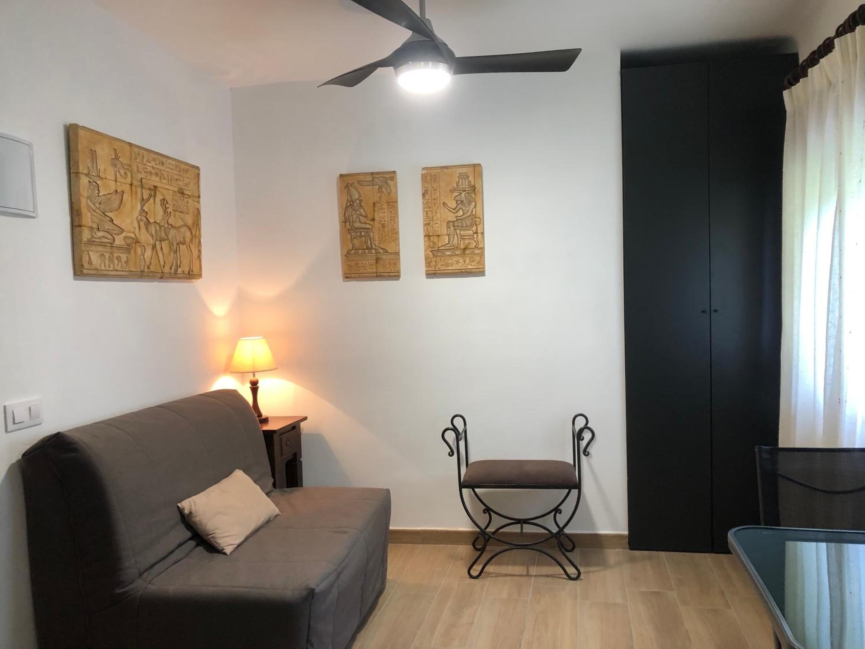 Estudio King con Sofá Cama