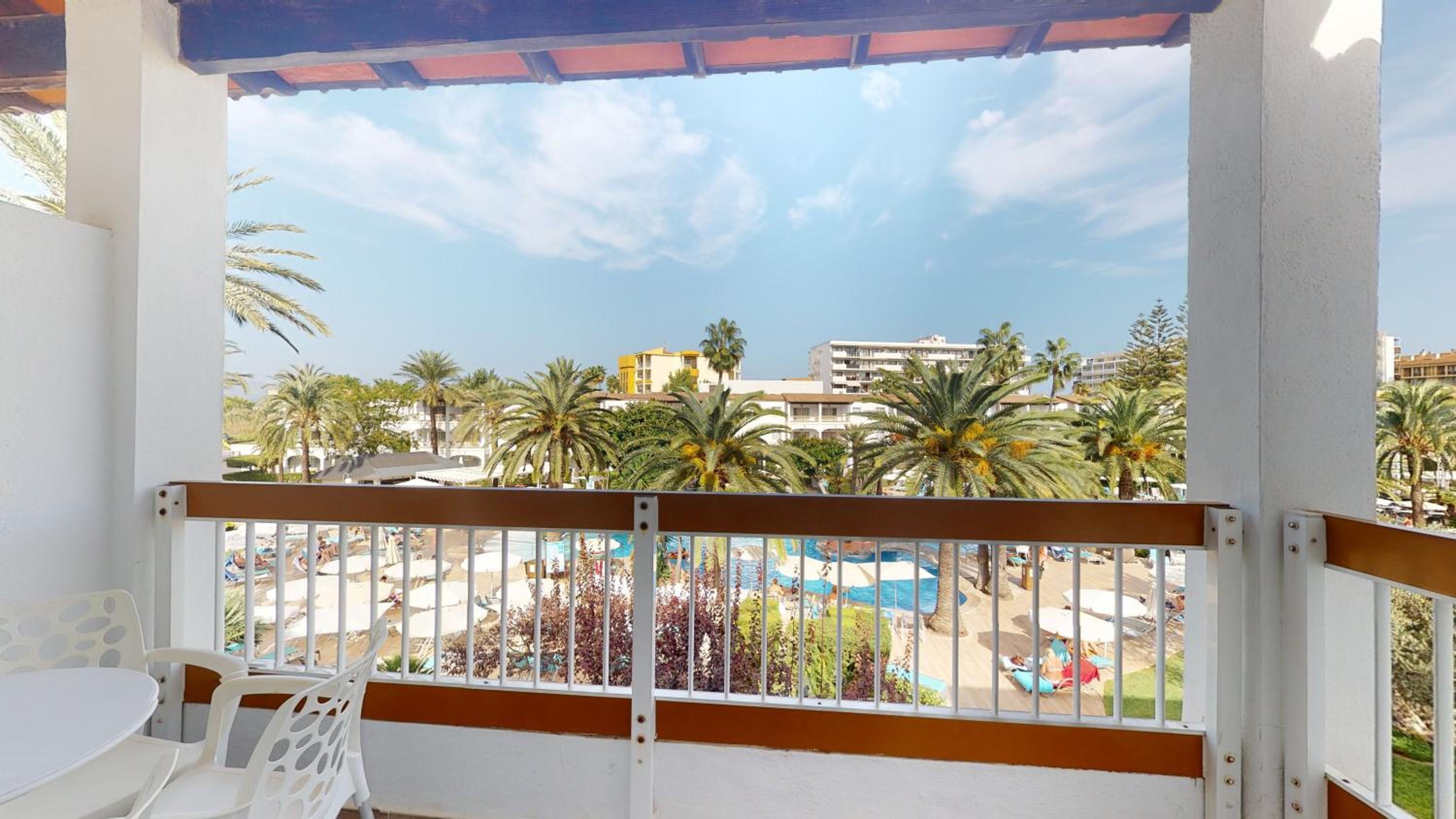 Apartamento de una habitación con vista a la piscina Apartamento de una habitación con vista a la piscina
