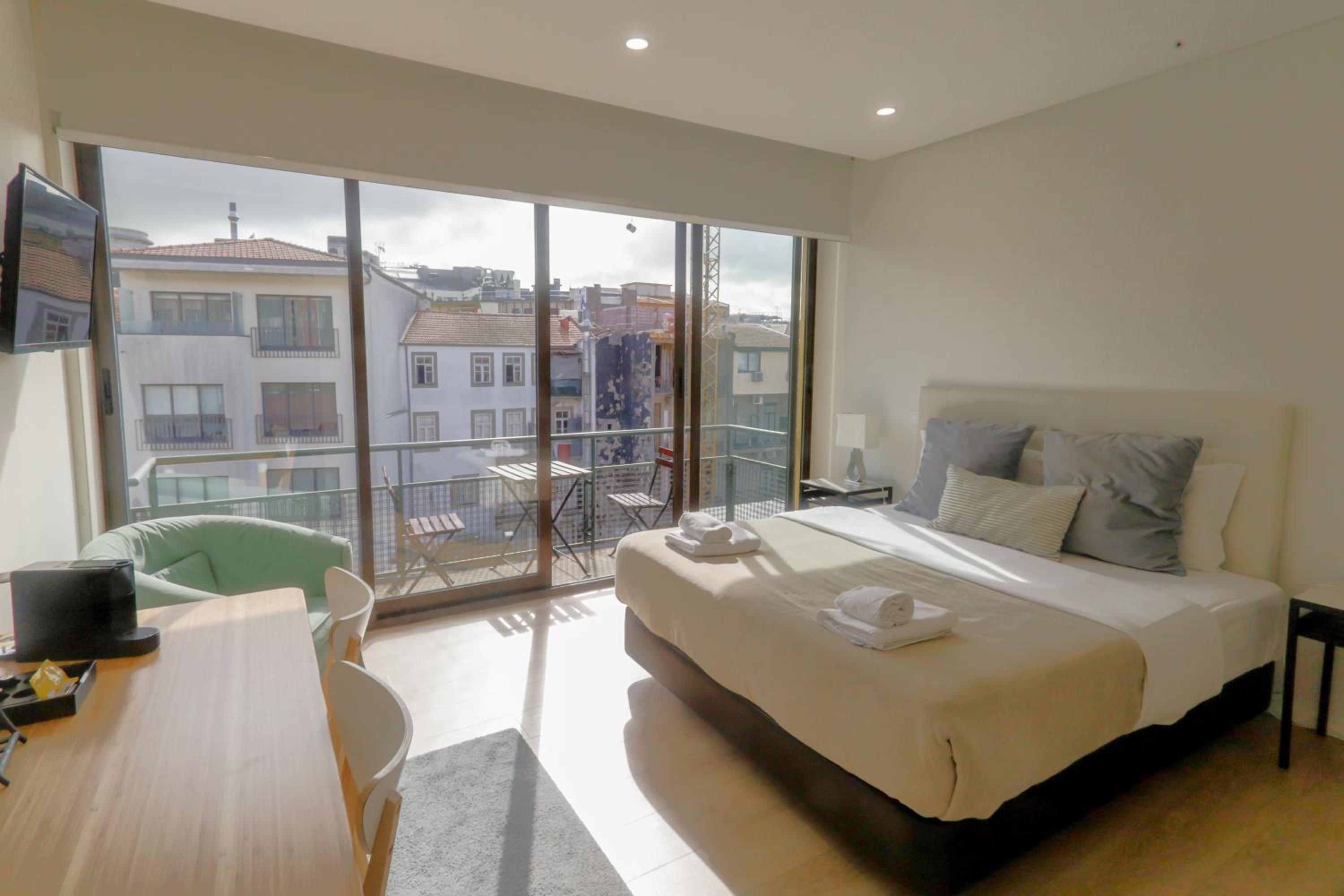Studio with Balcony