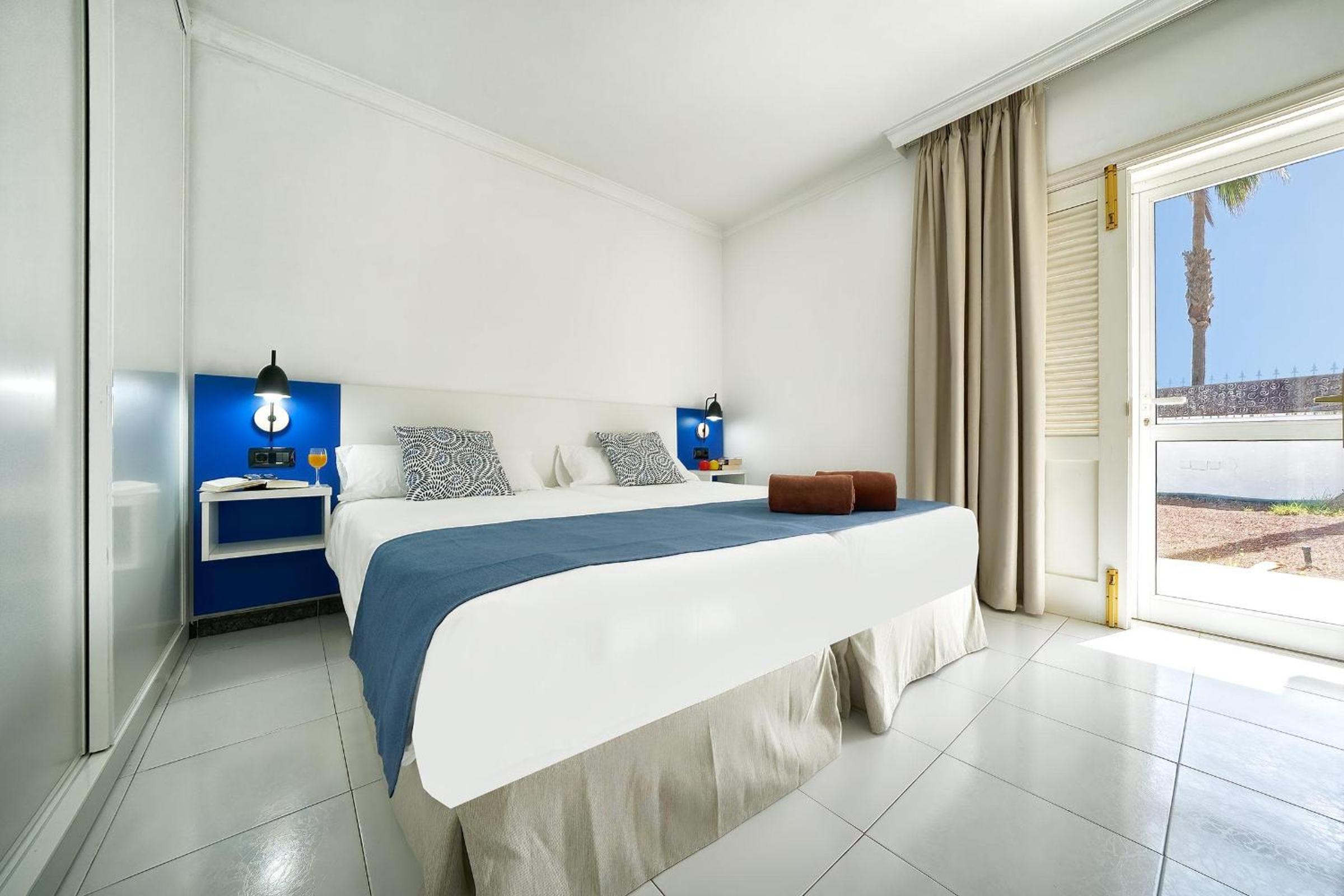 Apartamento con vista al jardín