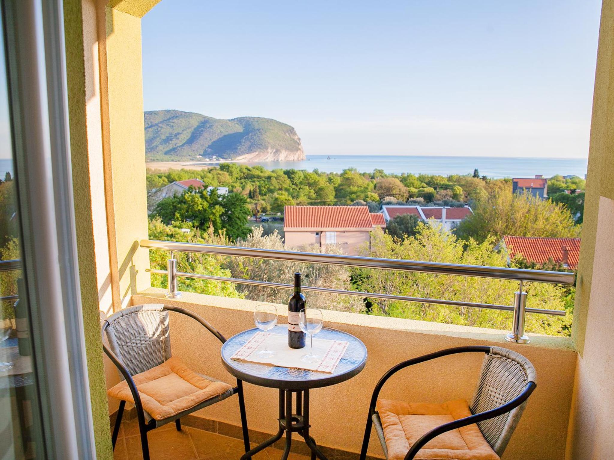 Double Studio with Balcony and Sea View