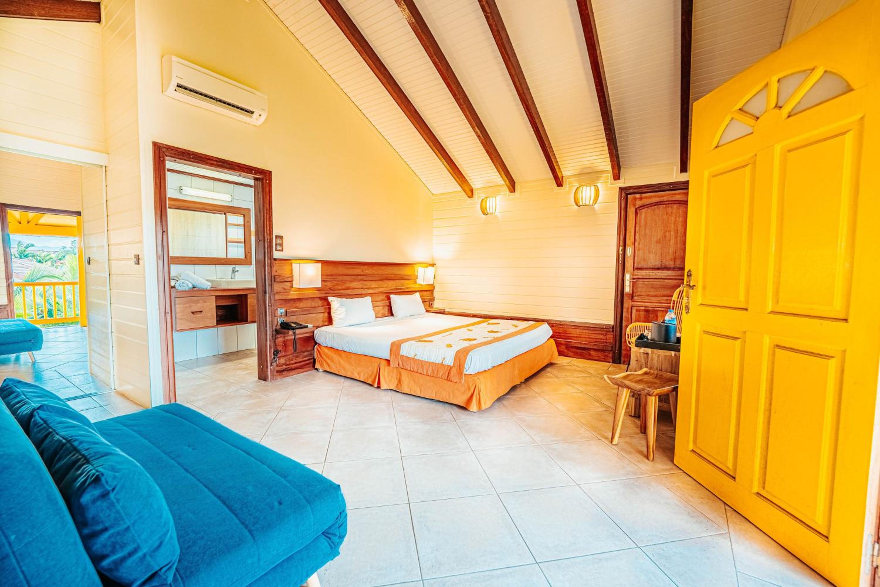 Bungalow Double Vue Sur Jardin - Confort - Lits Doubles