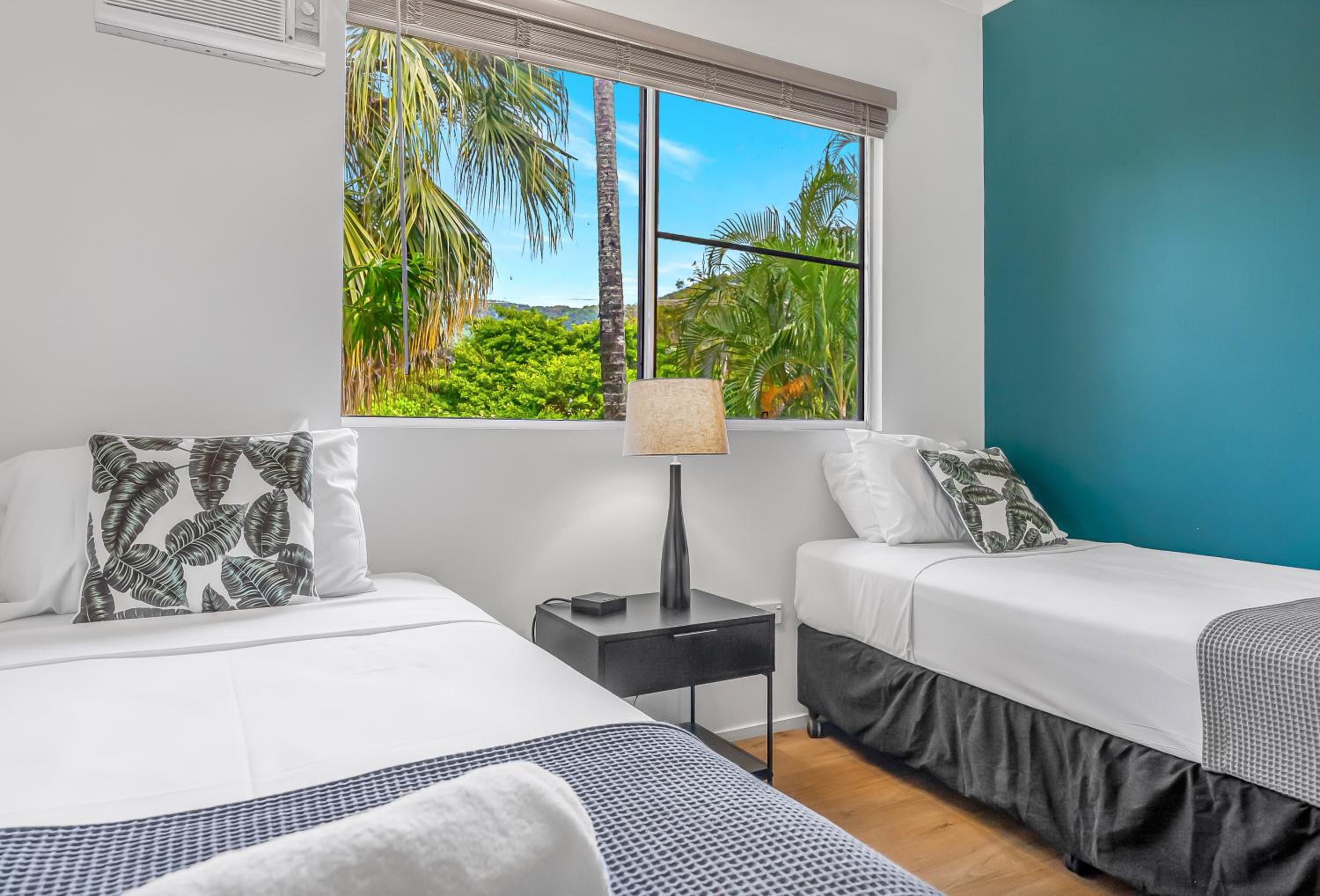 Two-Bedroom Apartment with Garden View and Balcony