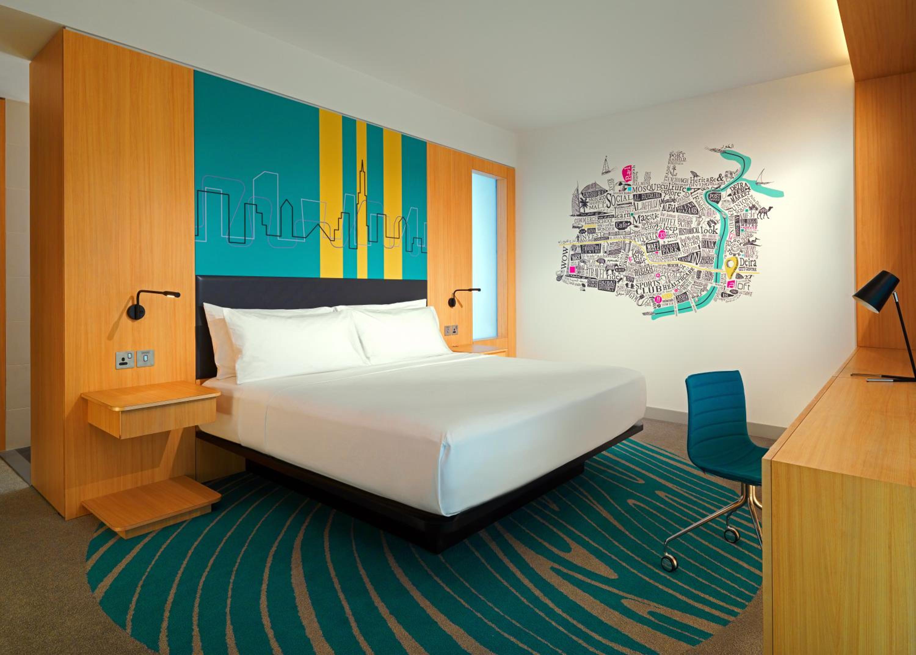 Aloft Room, Guest room, King, City view photo 1