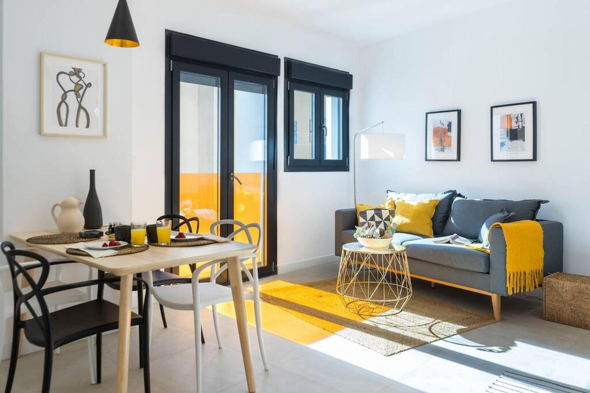 Apartamento de dos habitaciones