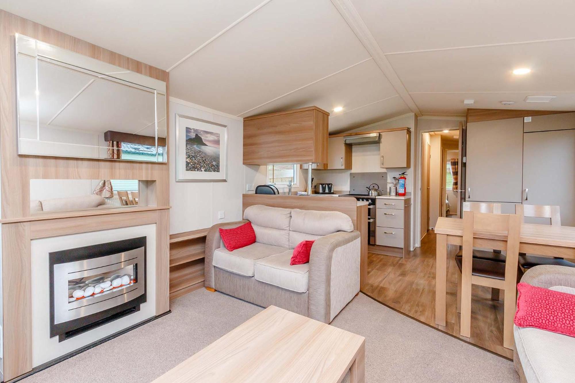 Pet friendly Gold Holiday Caravan 3 Bed