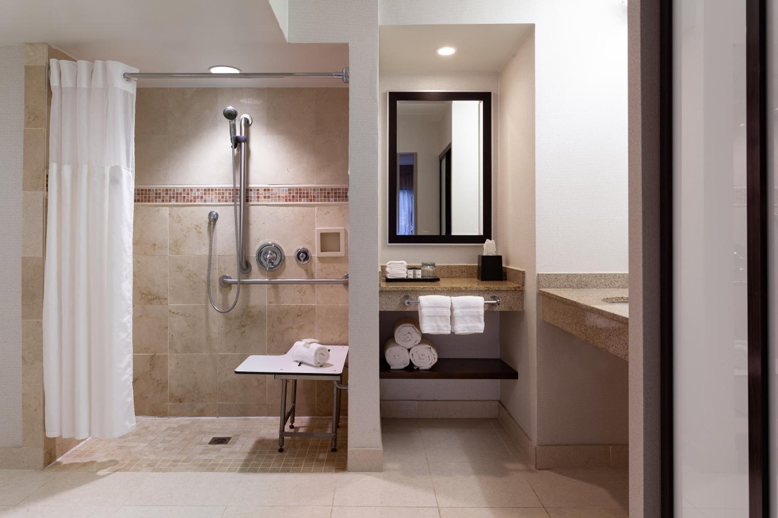 One-Bedroom Suite with Roll-in Shower - Mobility and Hearing Accessible