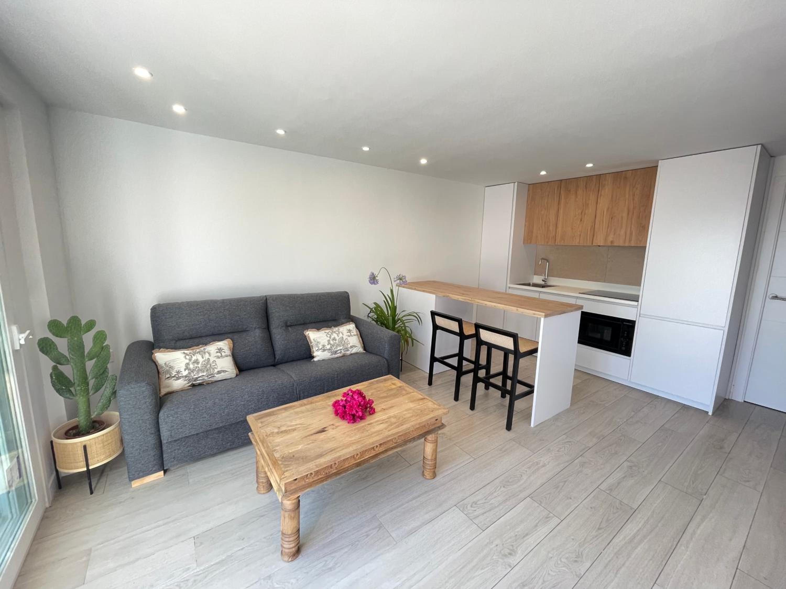Apartamento de dos habitaciones
