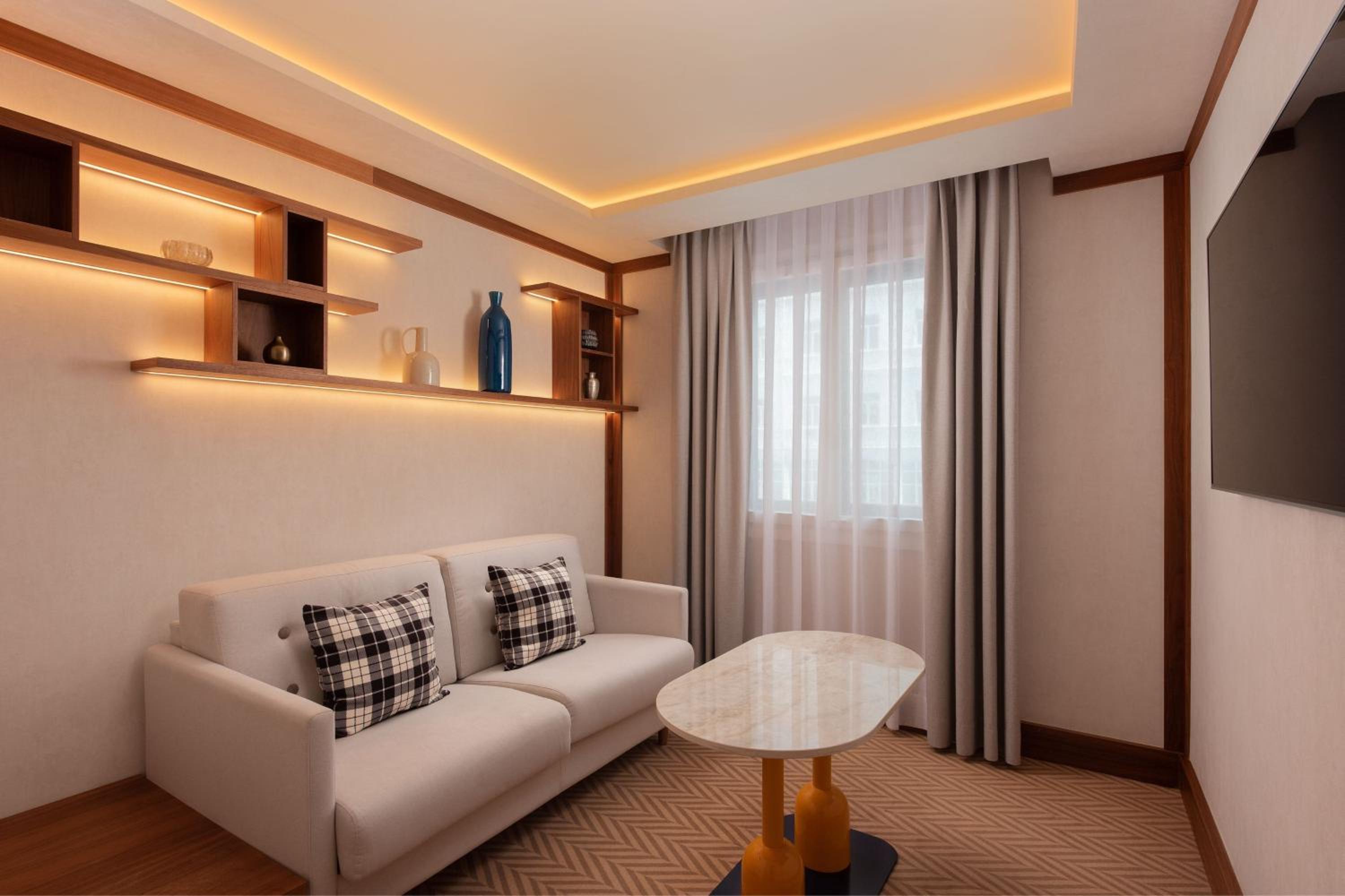 Guest Room with King Bed and a Sofa Bed