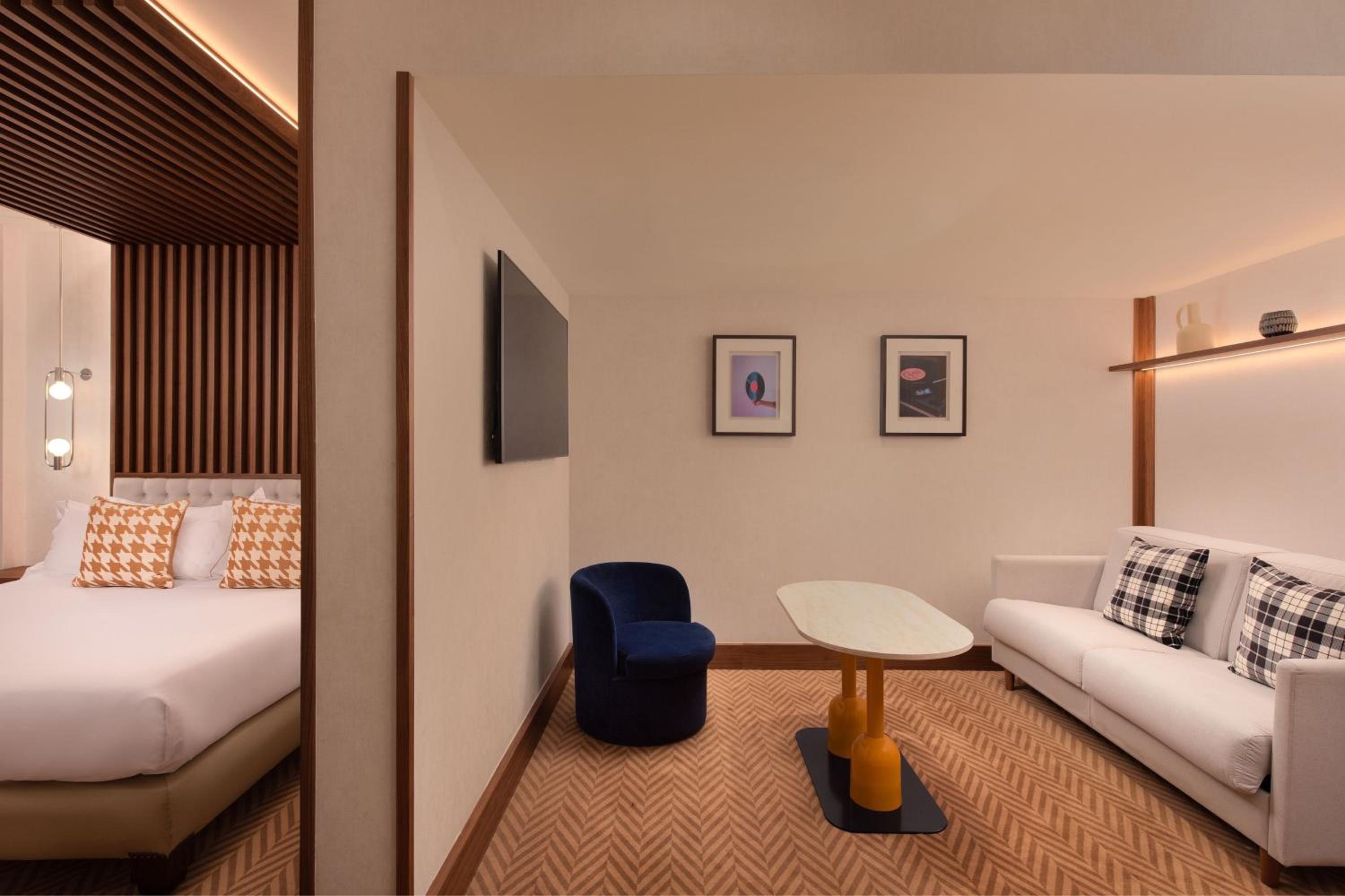 Guest Room with King Bed and a Sofa Bed