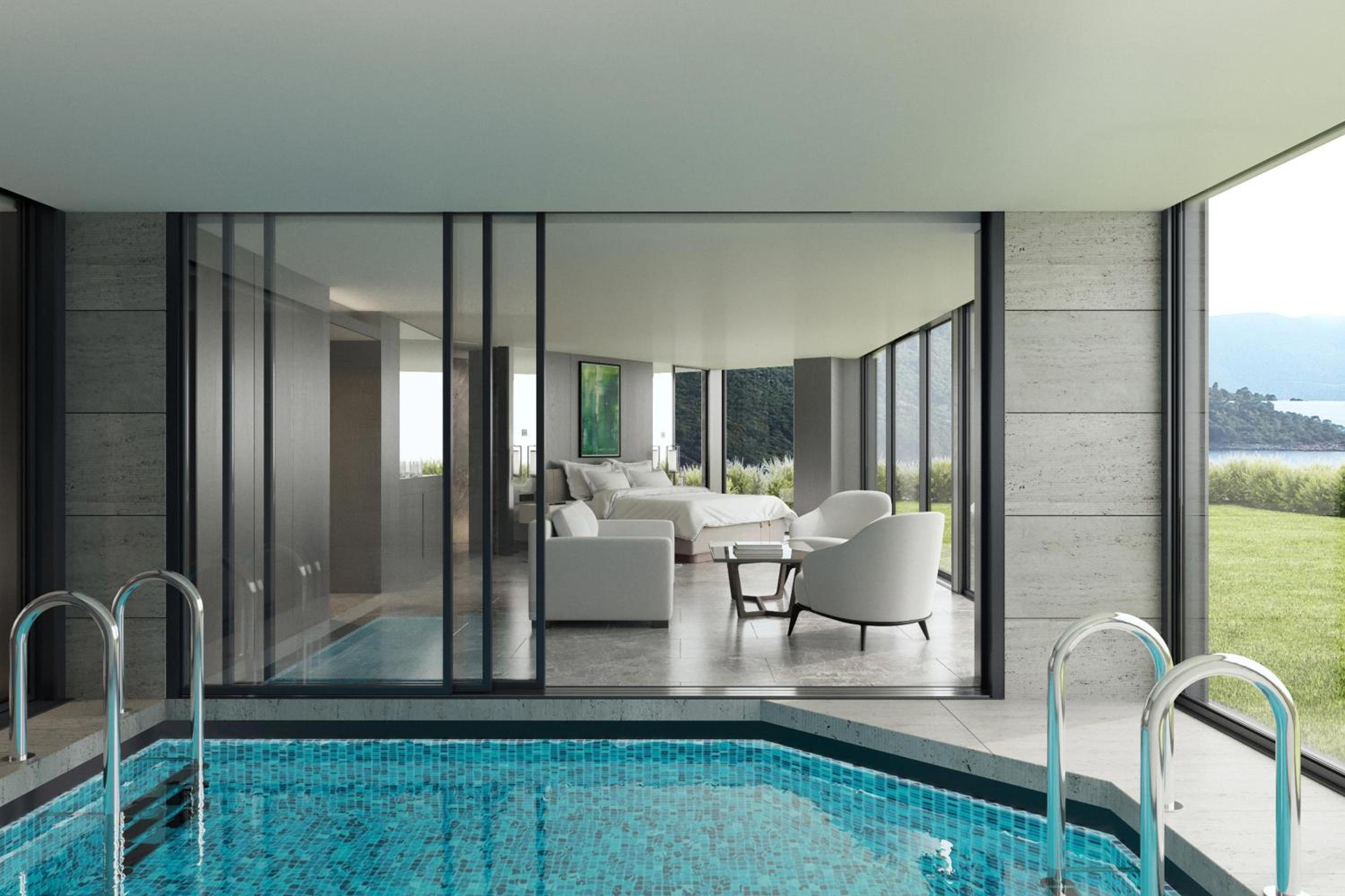 Indoor Pool 2 Bedroom, 2 Bedroom Suite, Sea view, Balcony