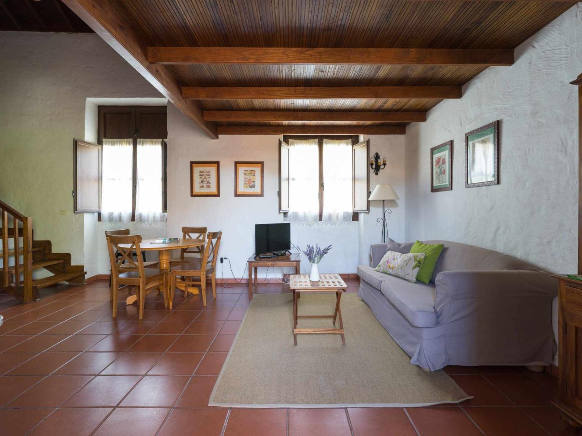 Villa con vistas al jardín