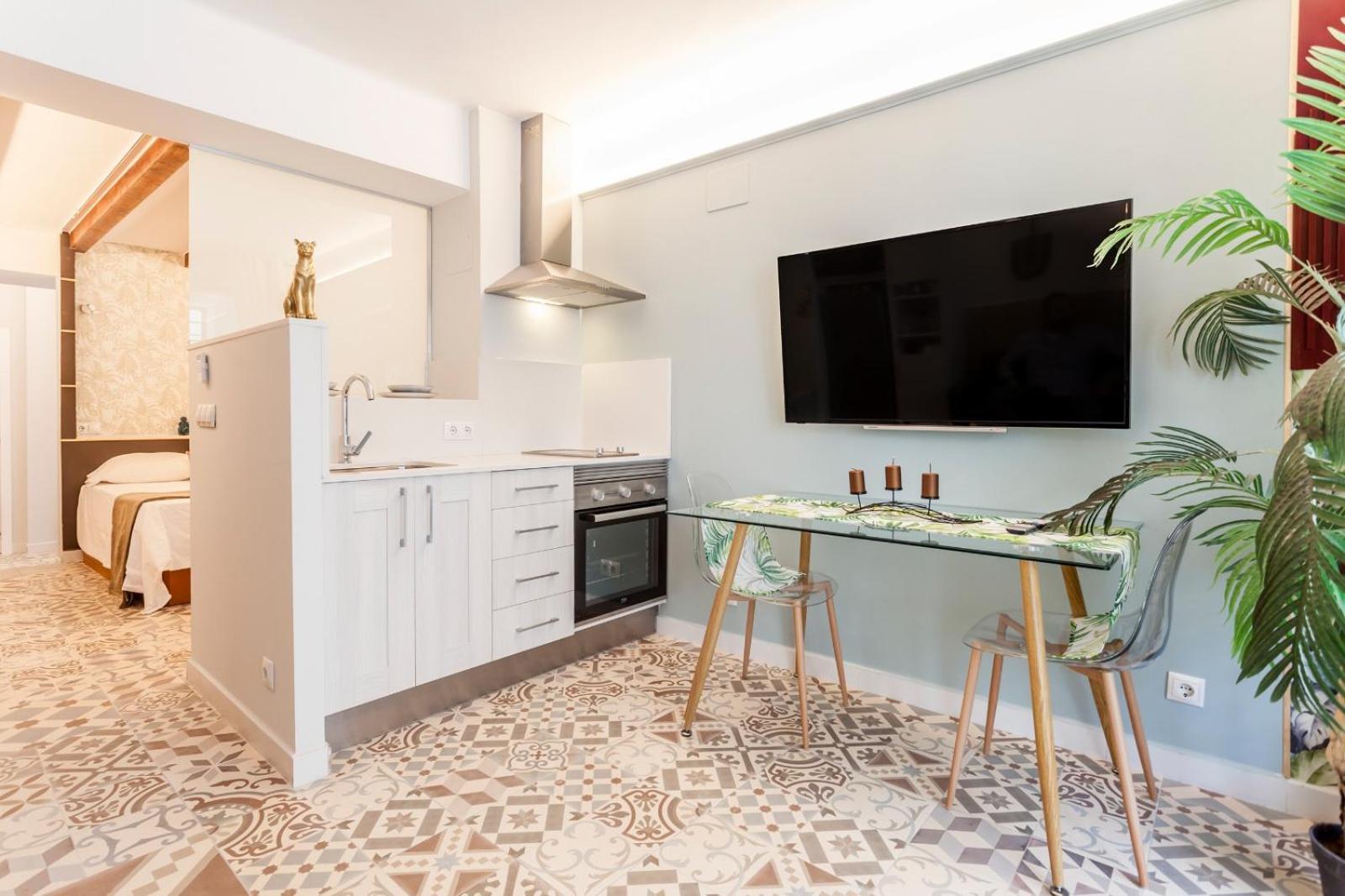 Apartamento con Balcón