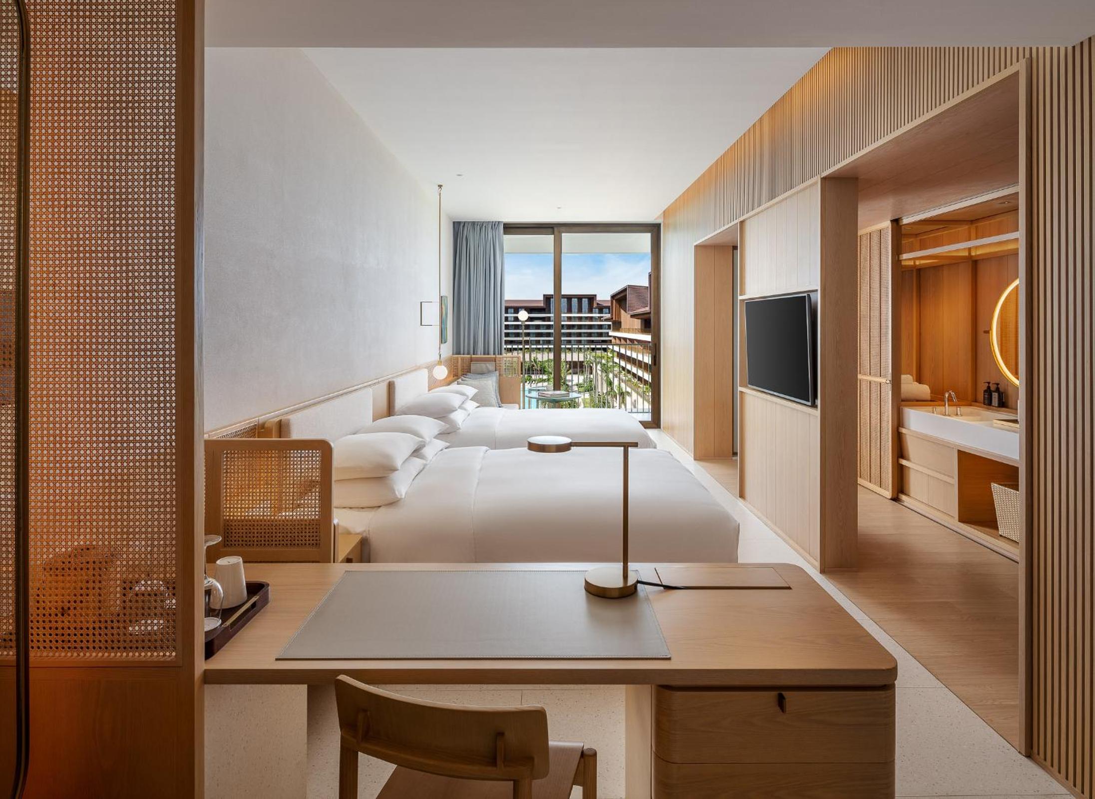 Deluxe Queen Room with Two Queen Beds and Balcony - Photo 7