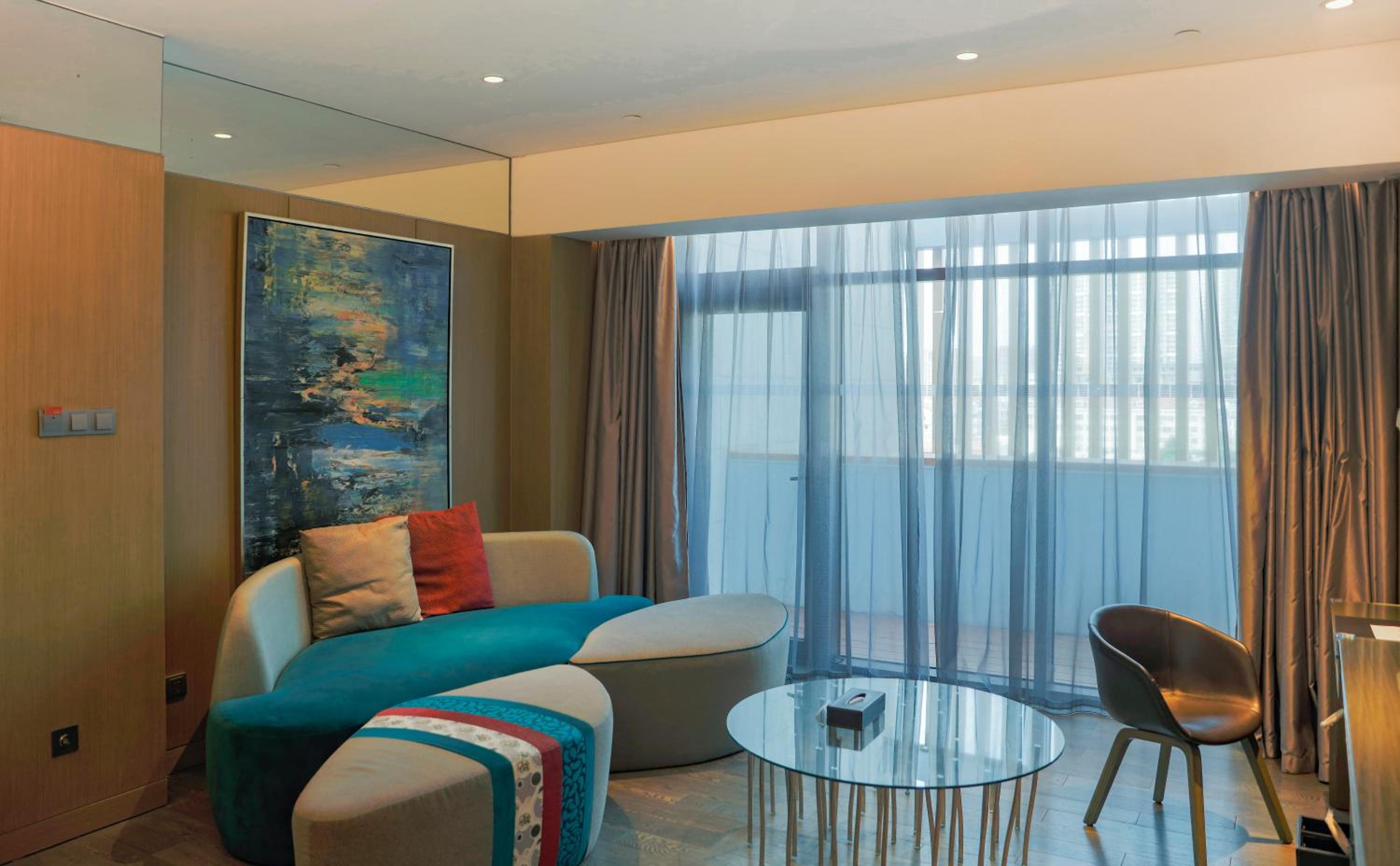 King Bed Seaview Suite, 1 Bedroom Suite, 1 King, Ocean view, Balcony