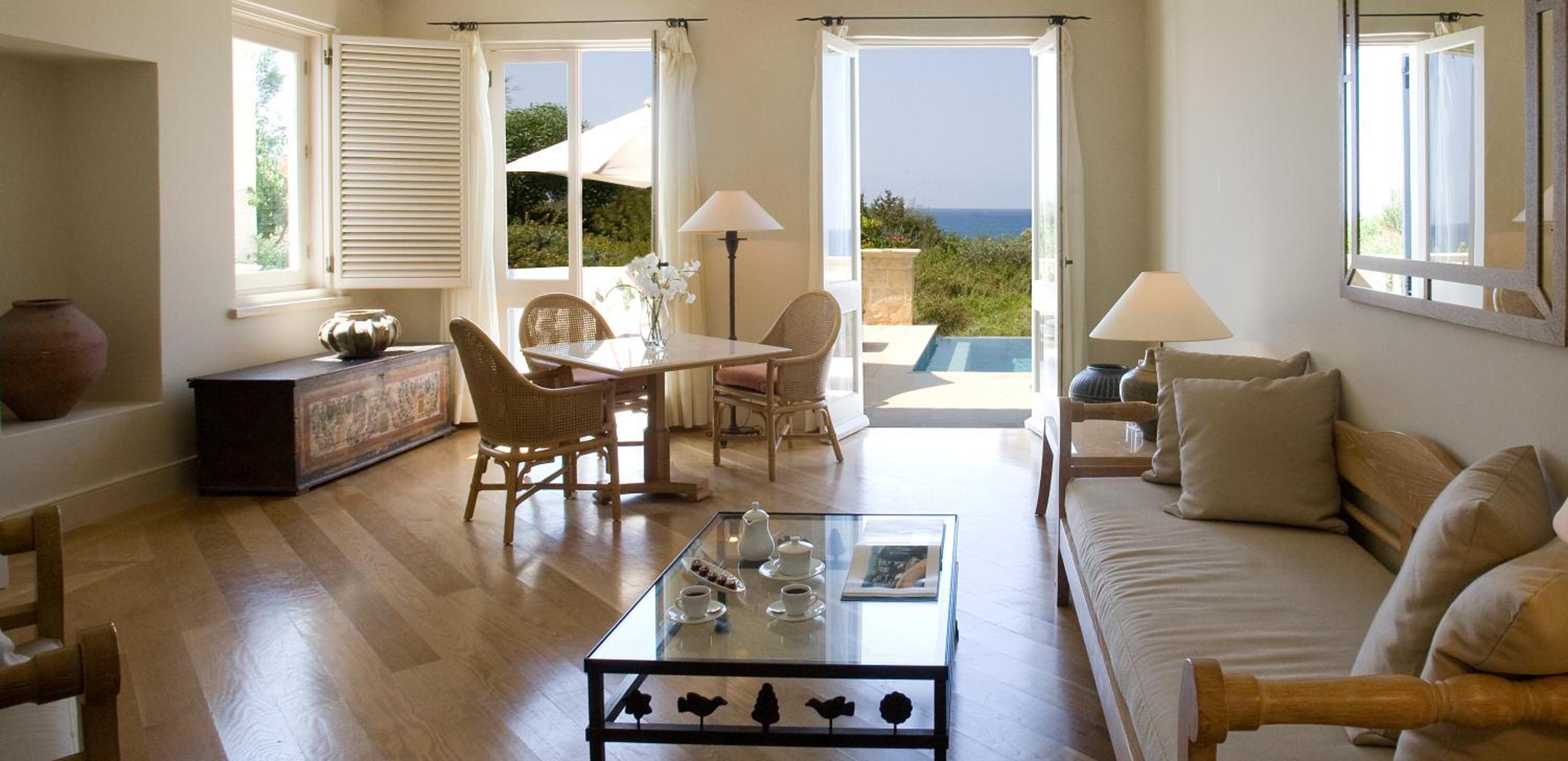 Ein-Zimmer-Suite mit Privatpool