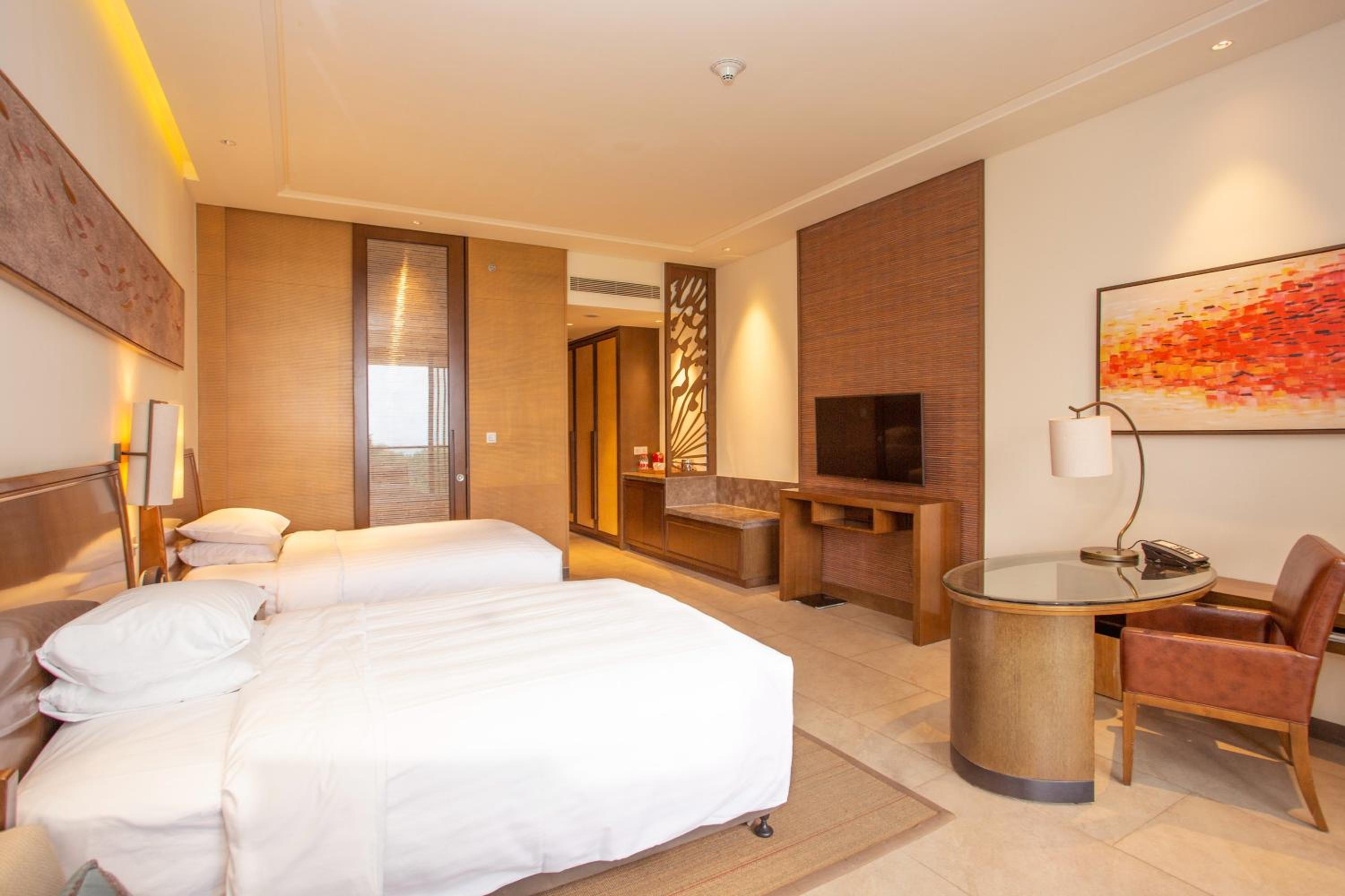 Guest room, 2 Double, Garden view, South Tower, Low floor