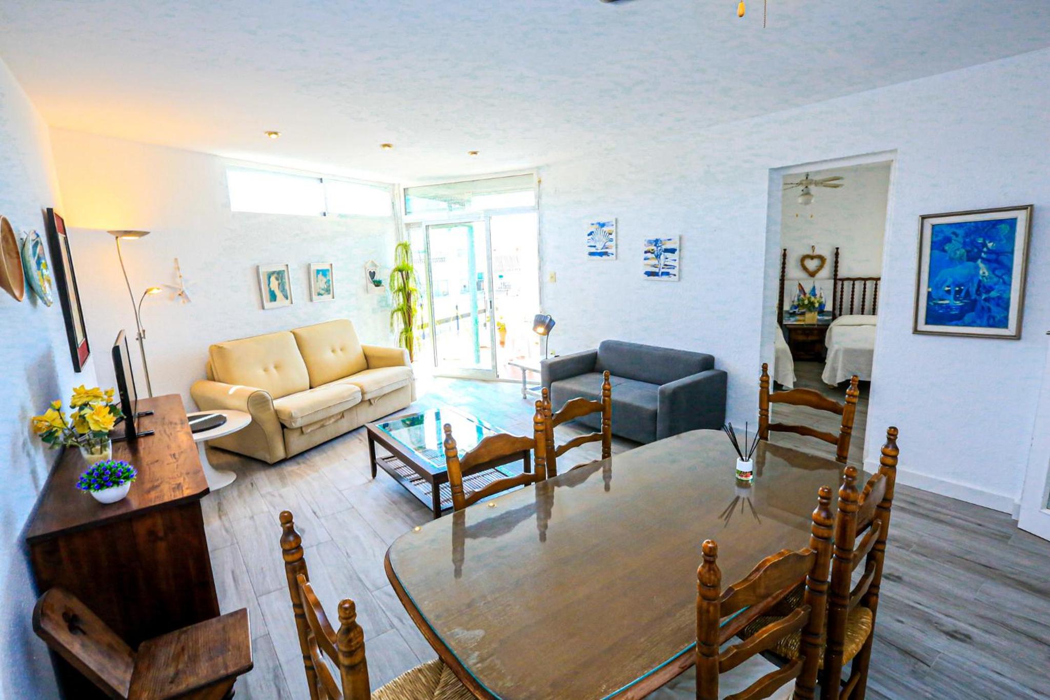 Apartamento con vista al mar