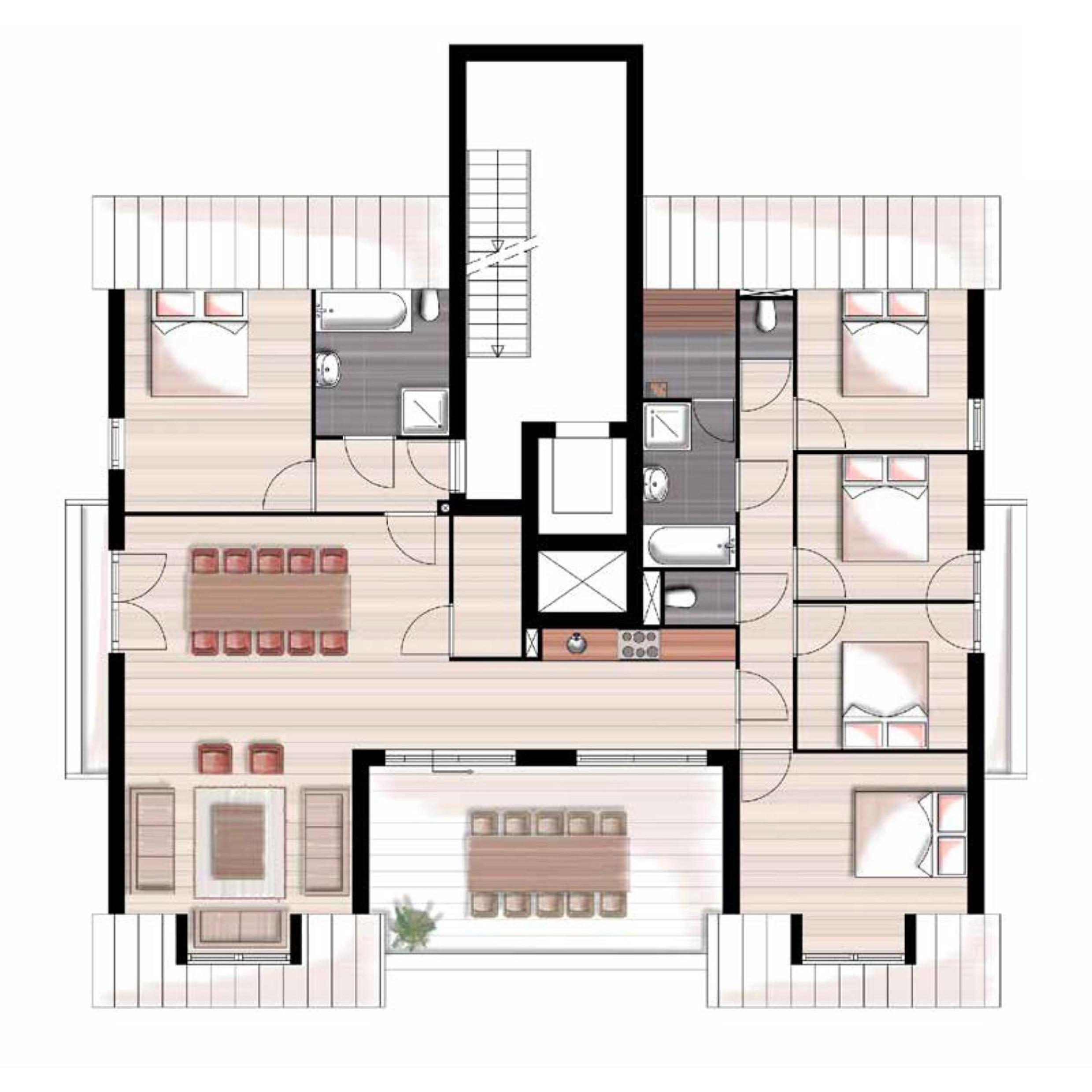 Five-Bedroom Apartment - Photo 8