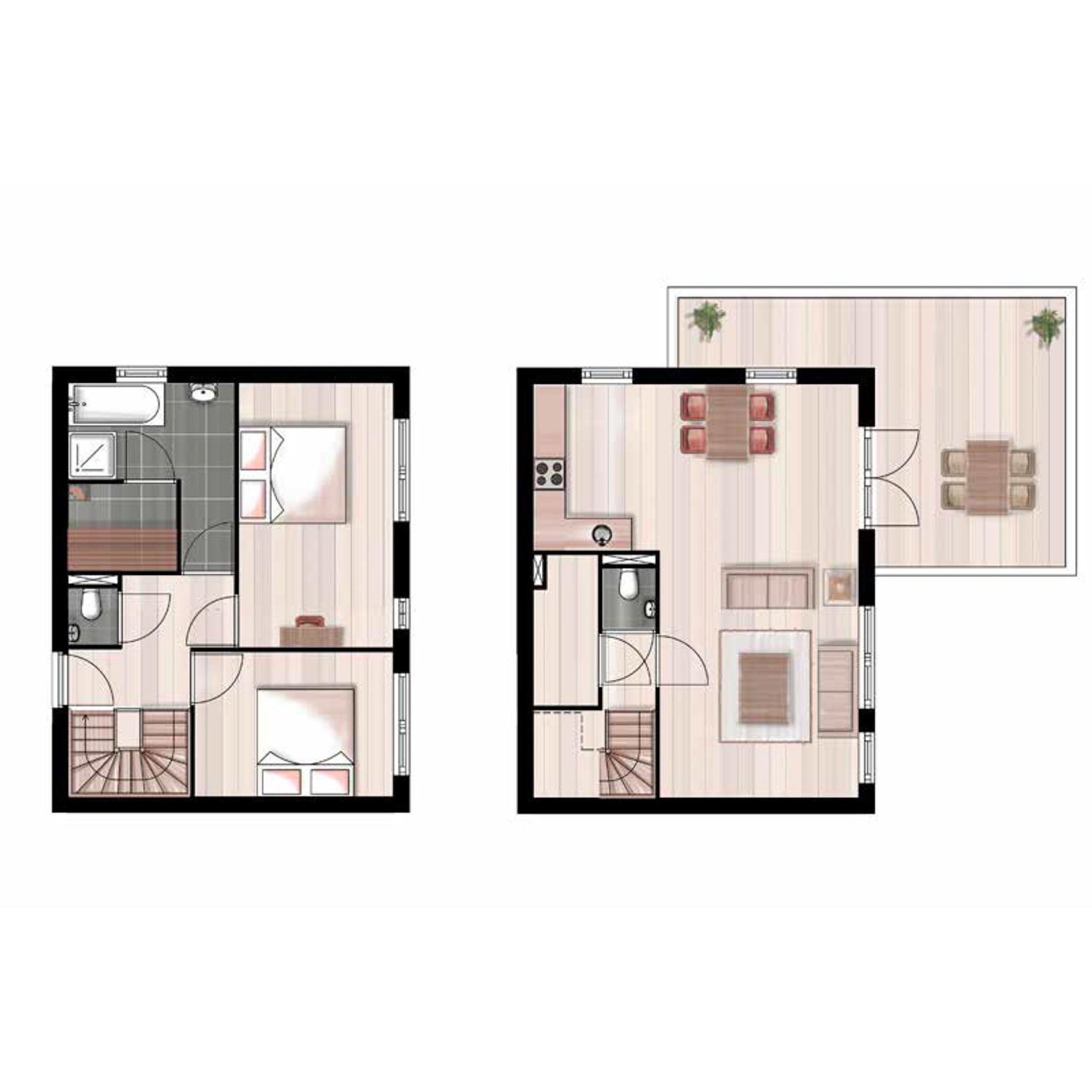 Two-Bedroom Apartment - Photo 3