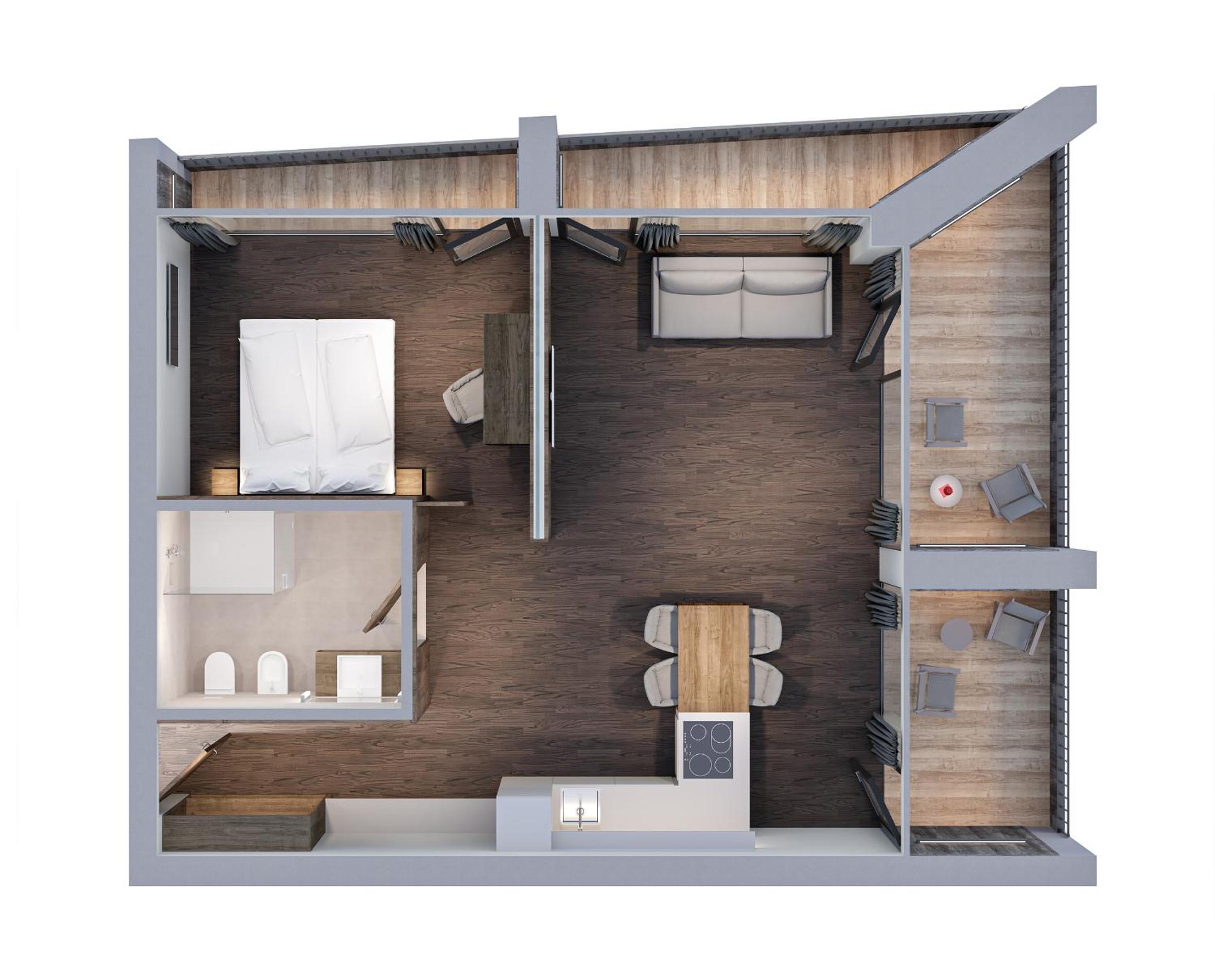 One-Bedroom Apartment