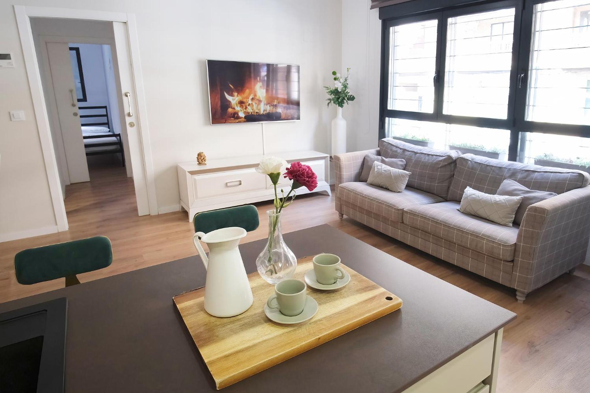 Apartamento de dos habitaciones