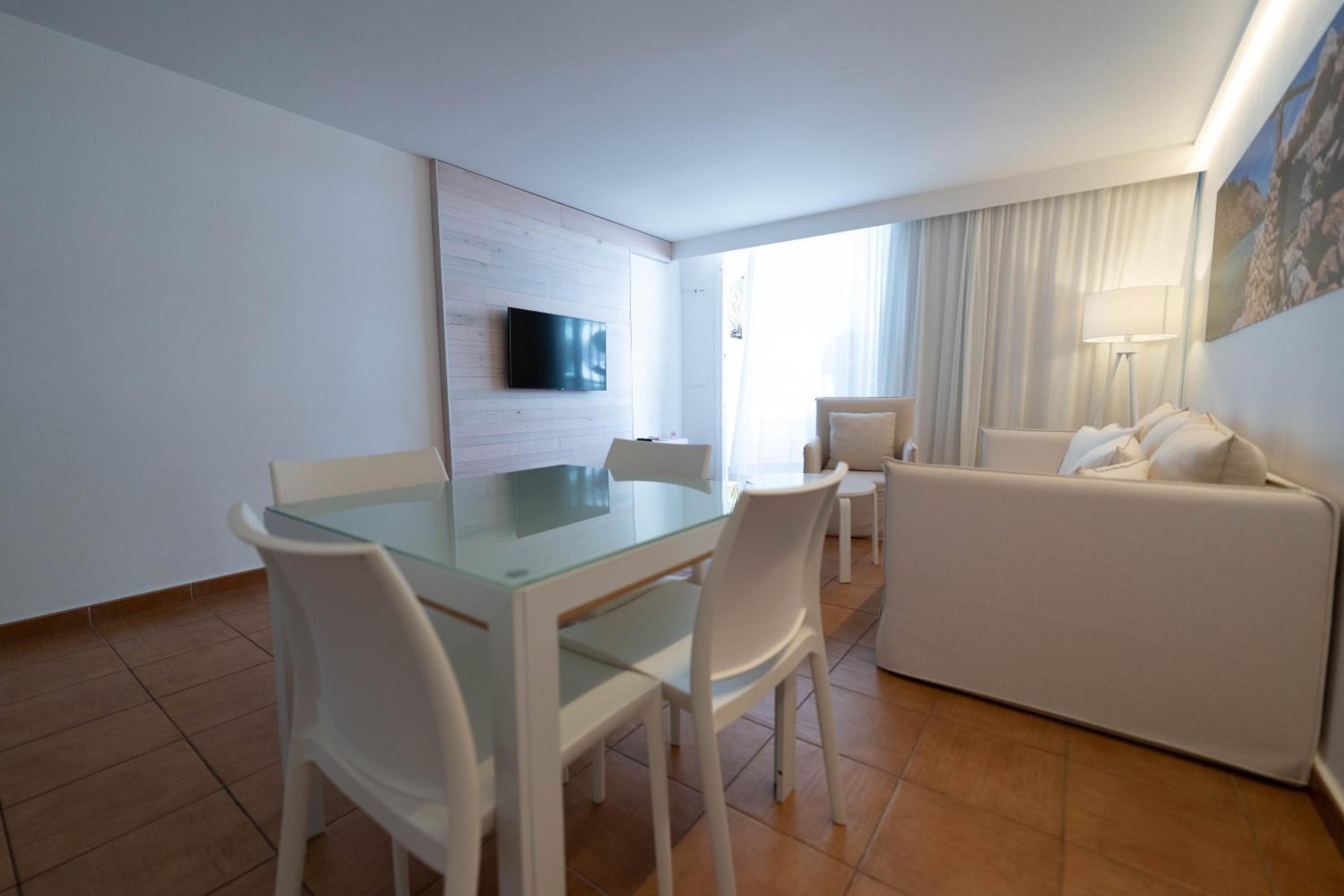 Apartamento de una habitación con vista al jardín