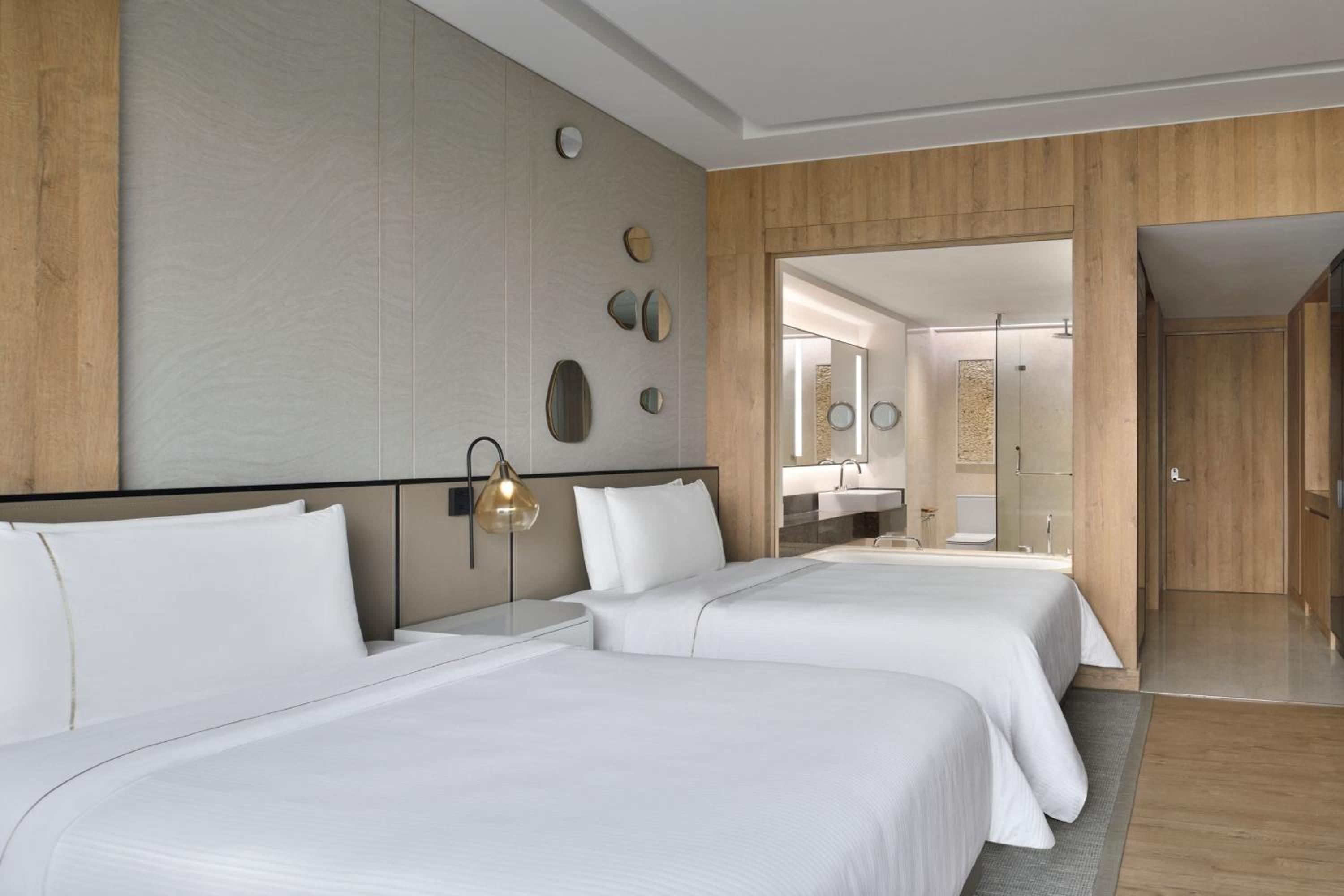 Larger Guest Room 2 Double Bed - Hill View