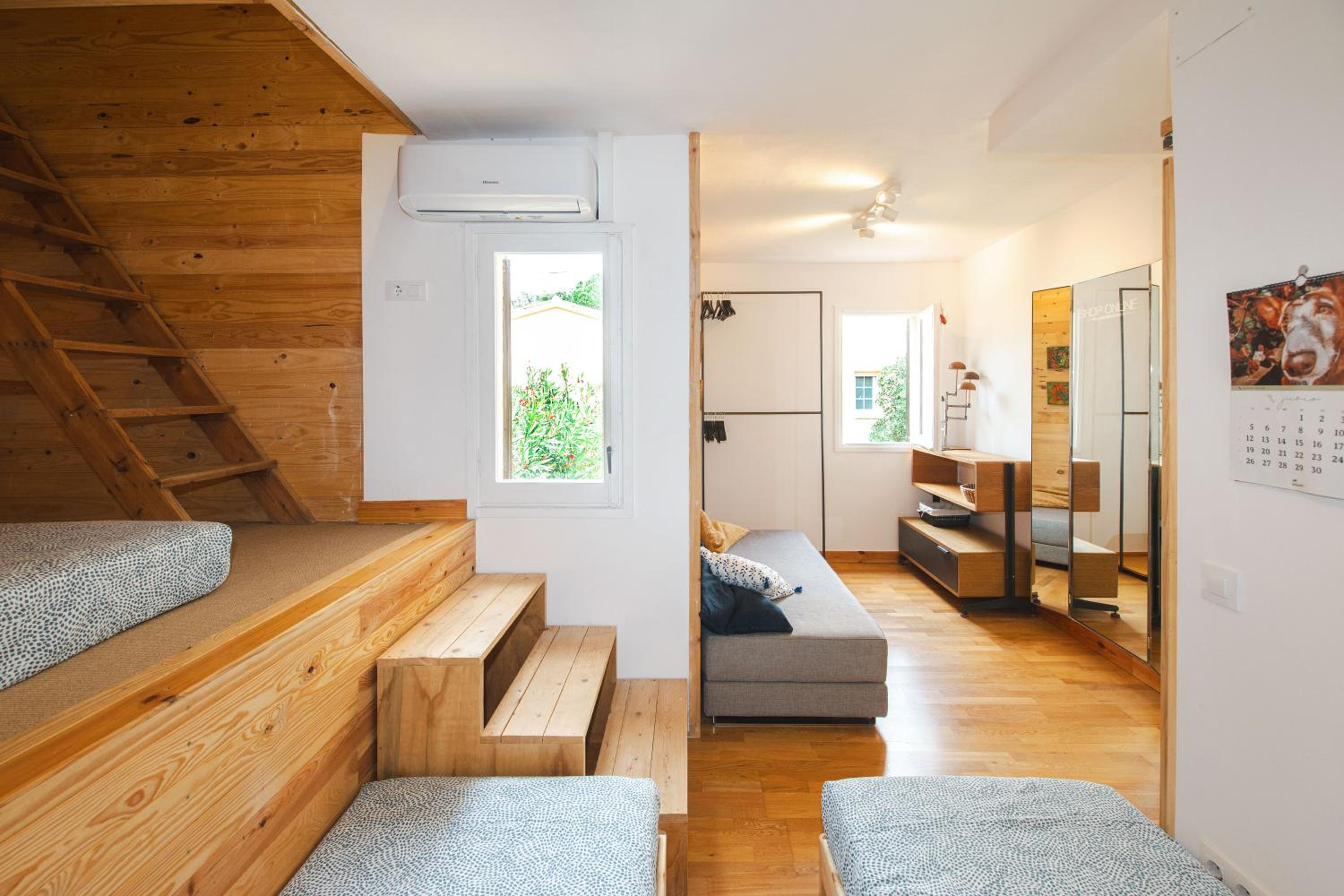 Casa de tres habitaciones