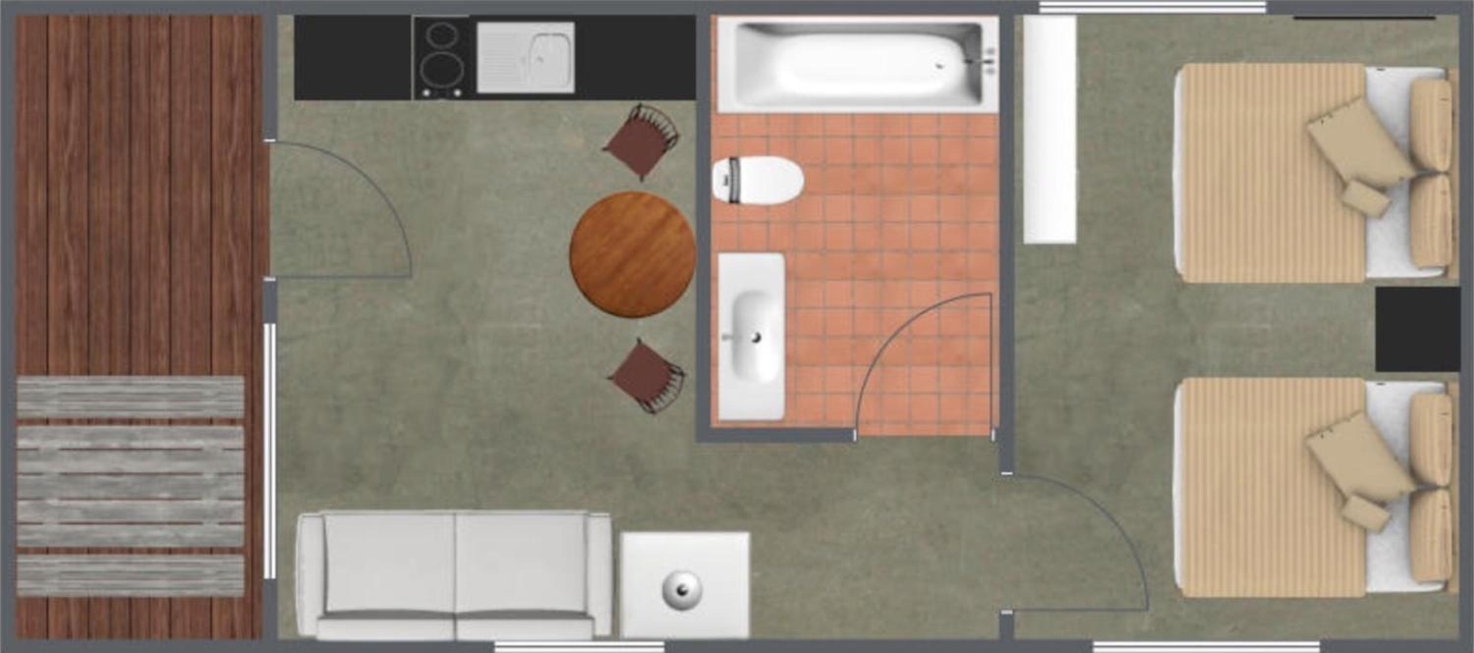 Double Queen Deluxe Cabin - Photo 8