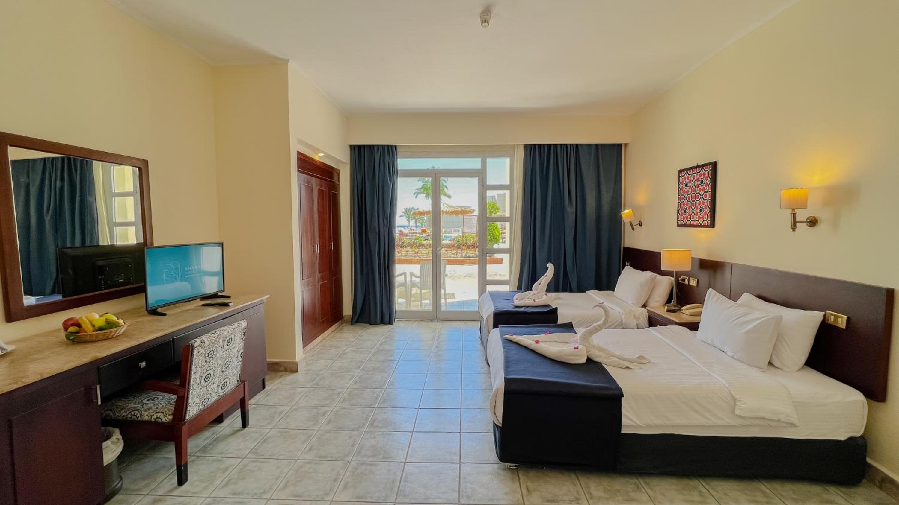 Double or Twin Room with Pool View