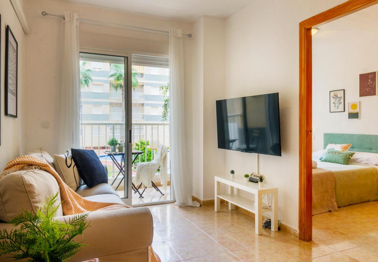 Apartamento de dos habitaciones
