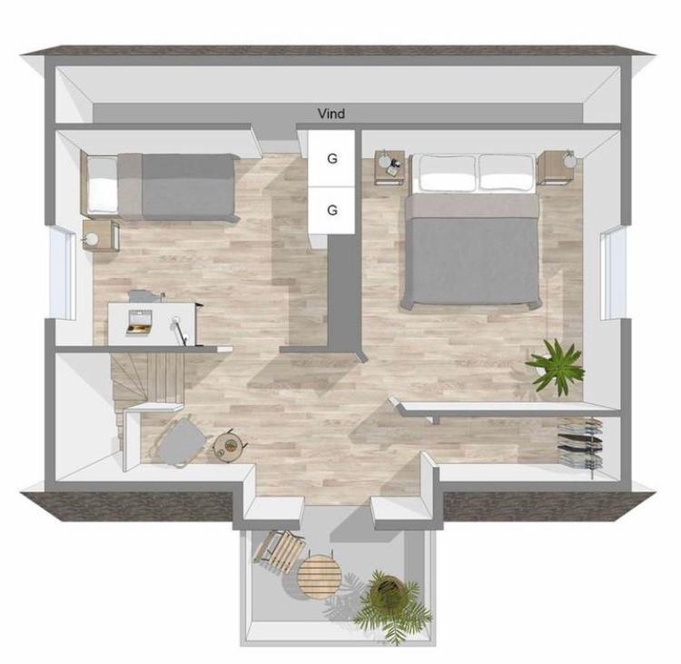 Two-Bedroom House photo 3