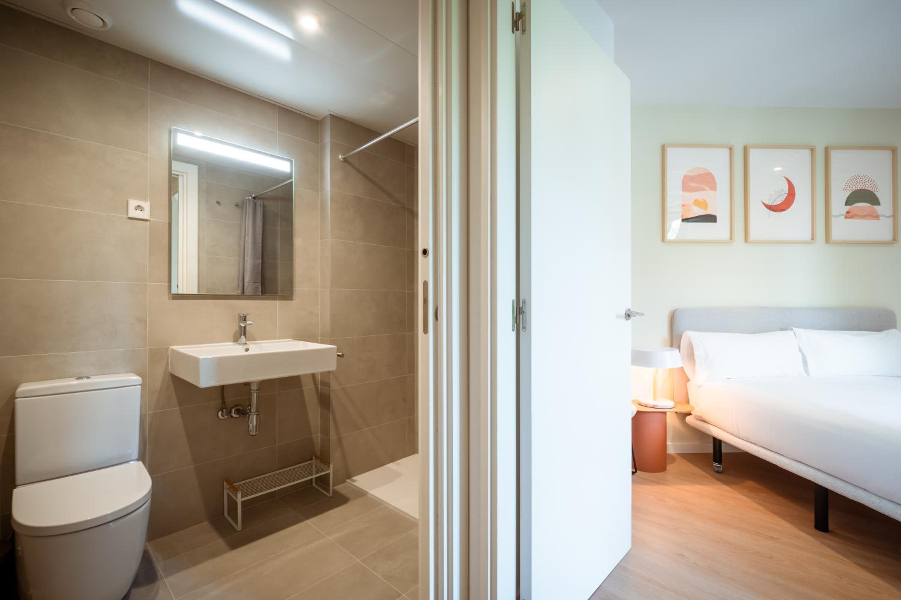Apartamento de dos habitaciones