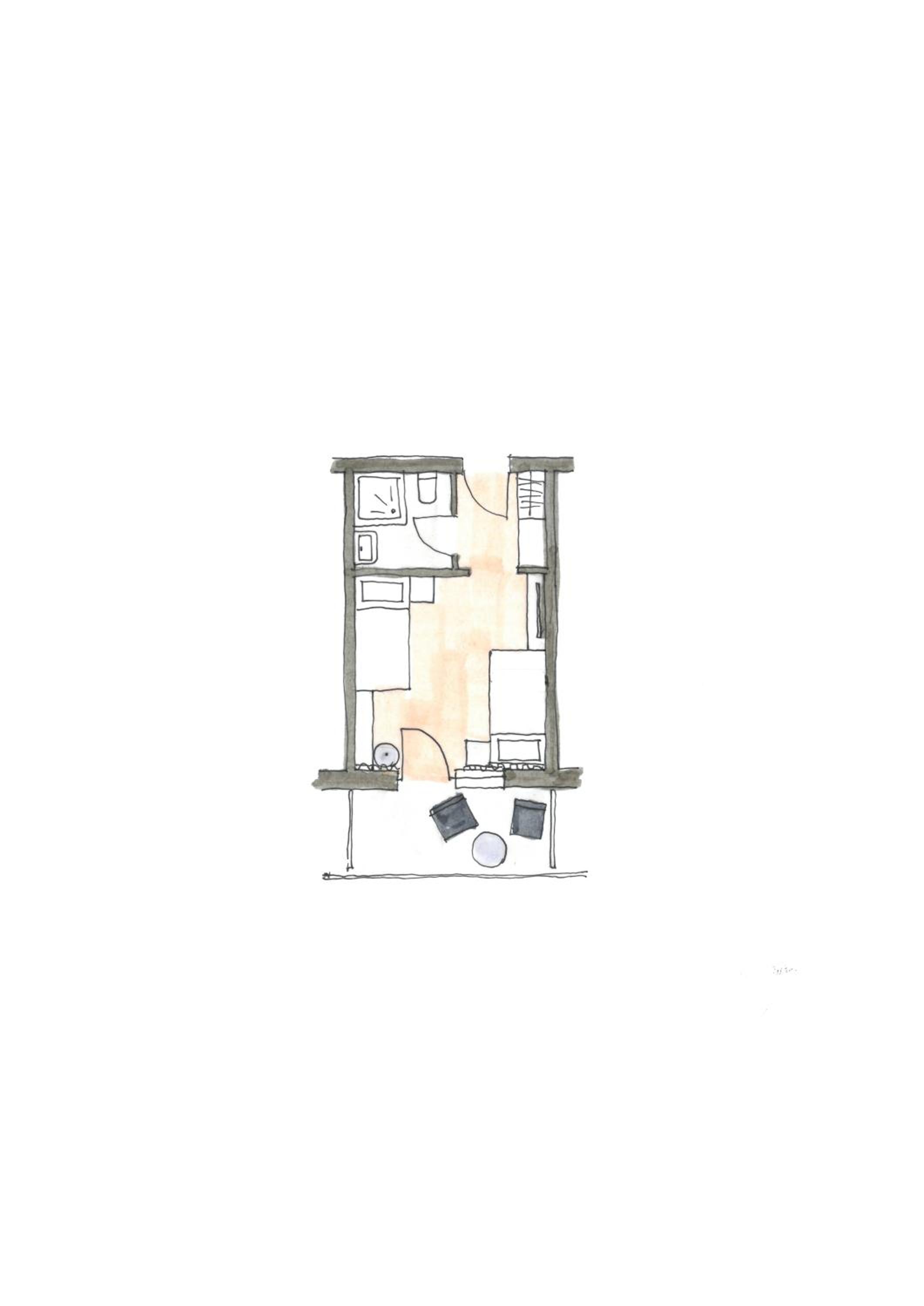 Twin Room with Balcony and Lake View photo 3