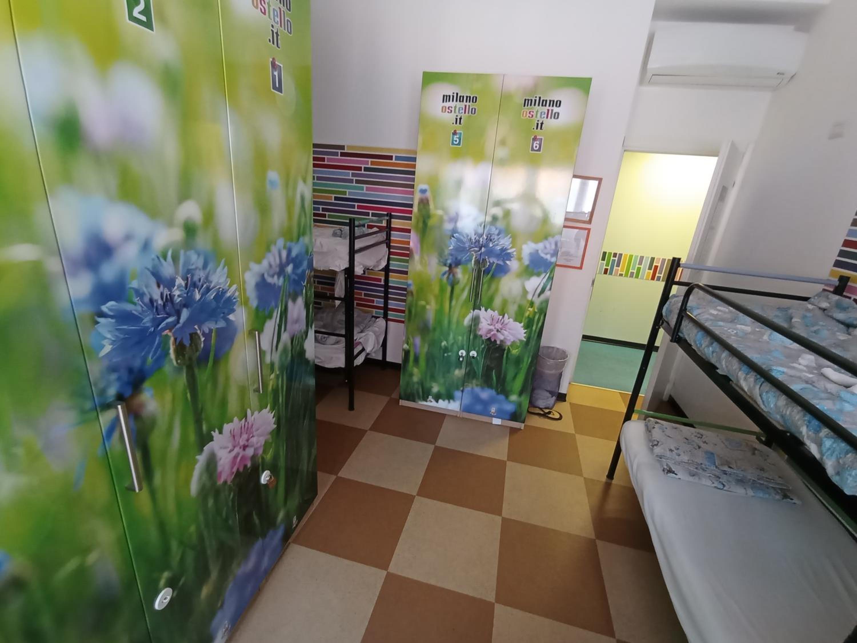 Bed in 6-Bed Female Dormitory Room