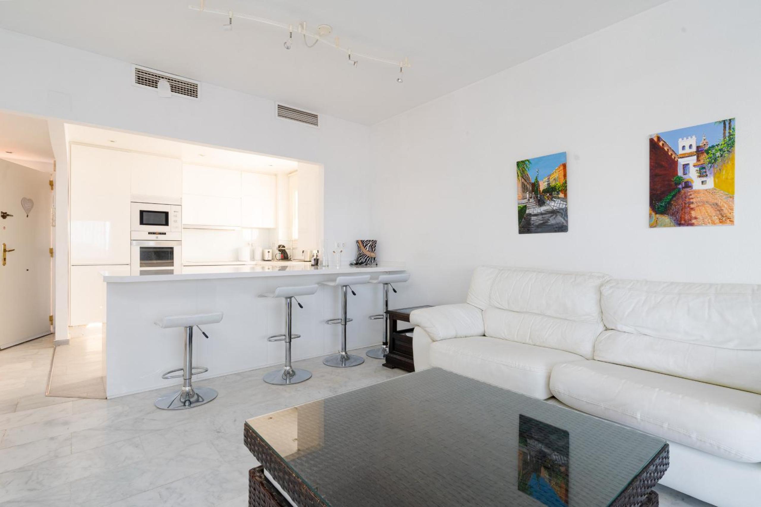 Apartamento con vista al mar