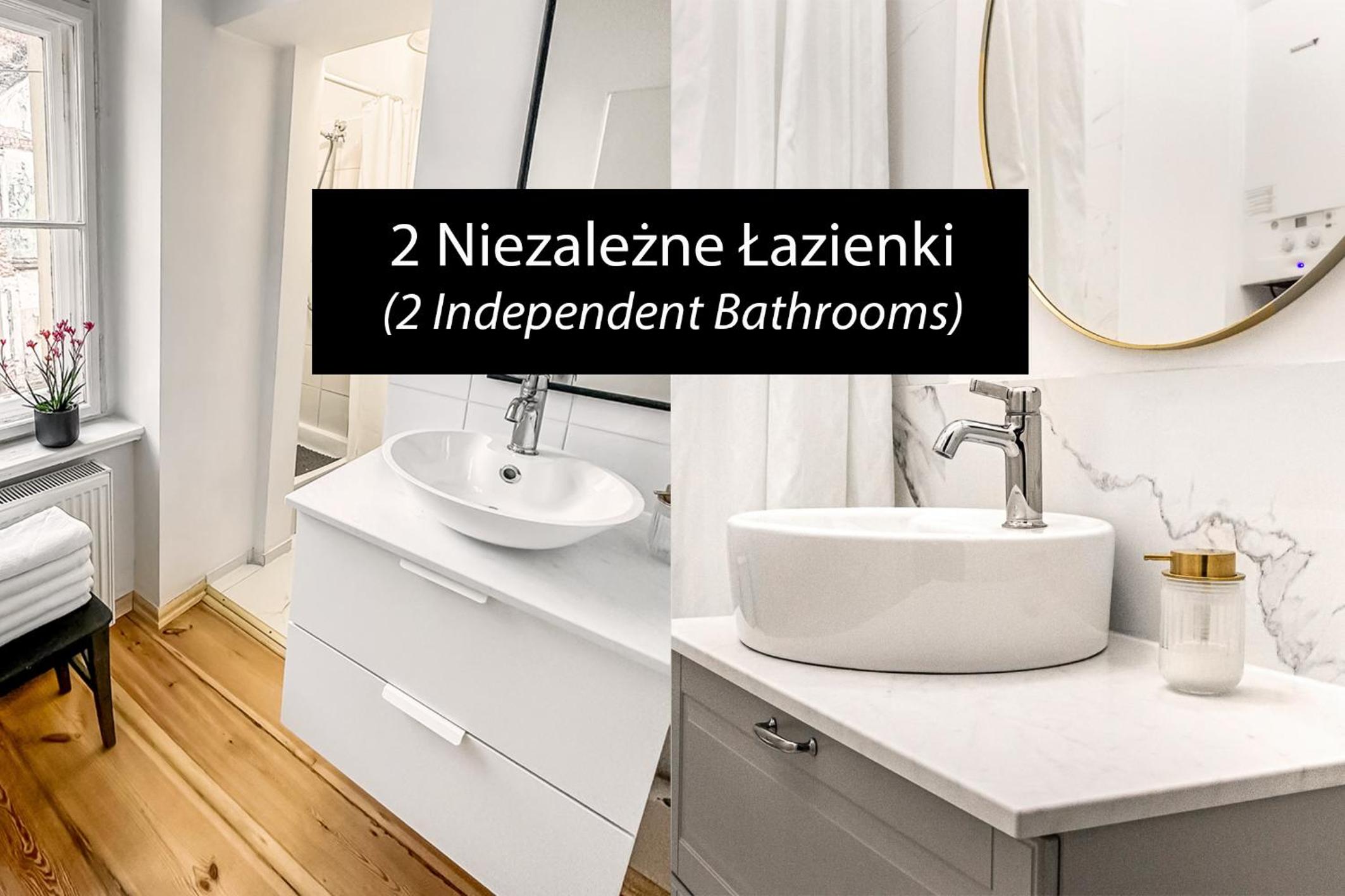 Glam Four-Bedroom Apartment with 2 Bathrooms  and Living Room  - Photo 31