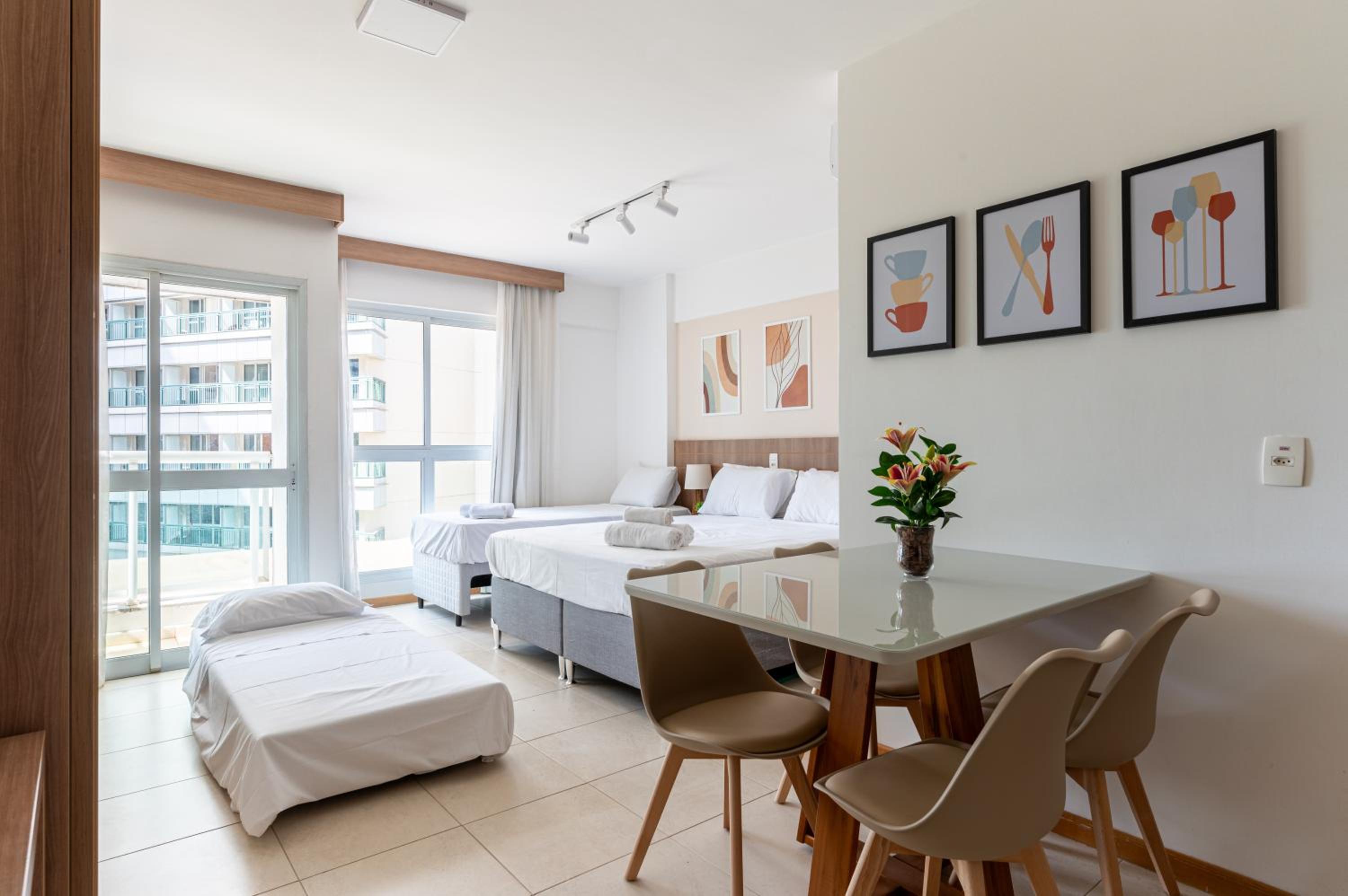 Two-Bedroom Apartment with Balcony