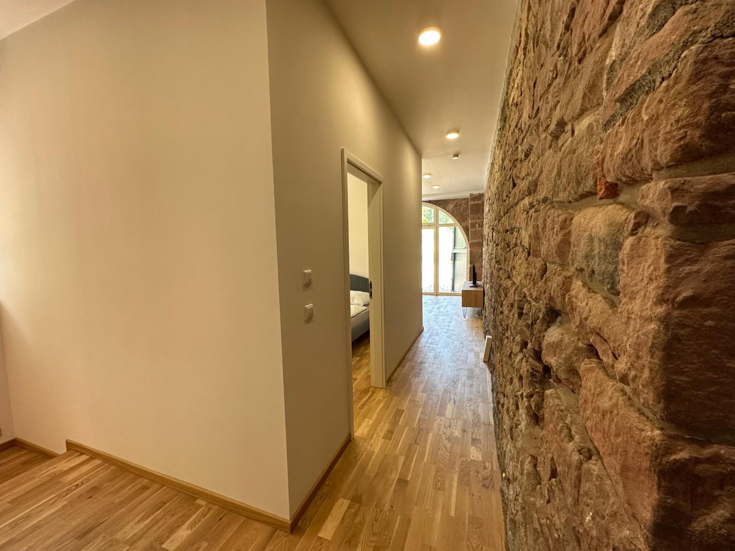 One-Bedroom Apartment with Garden View