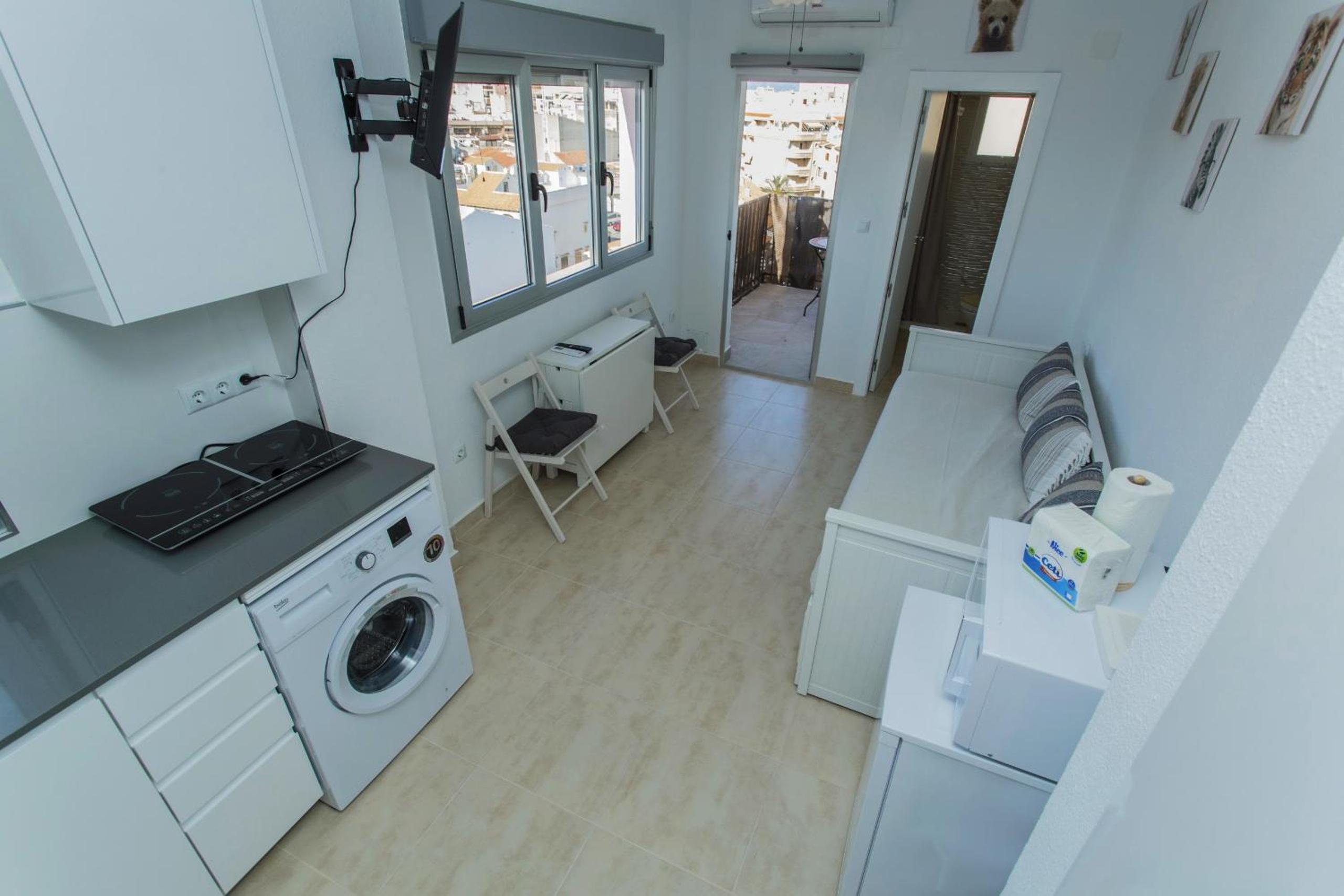 Estudio con Balcón