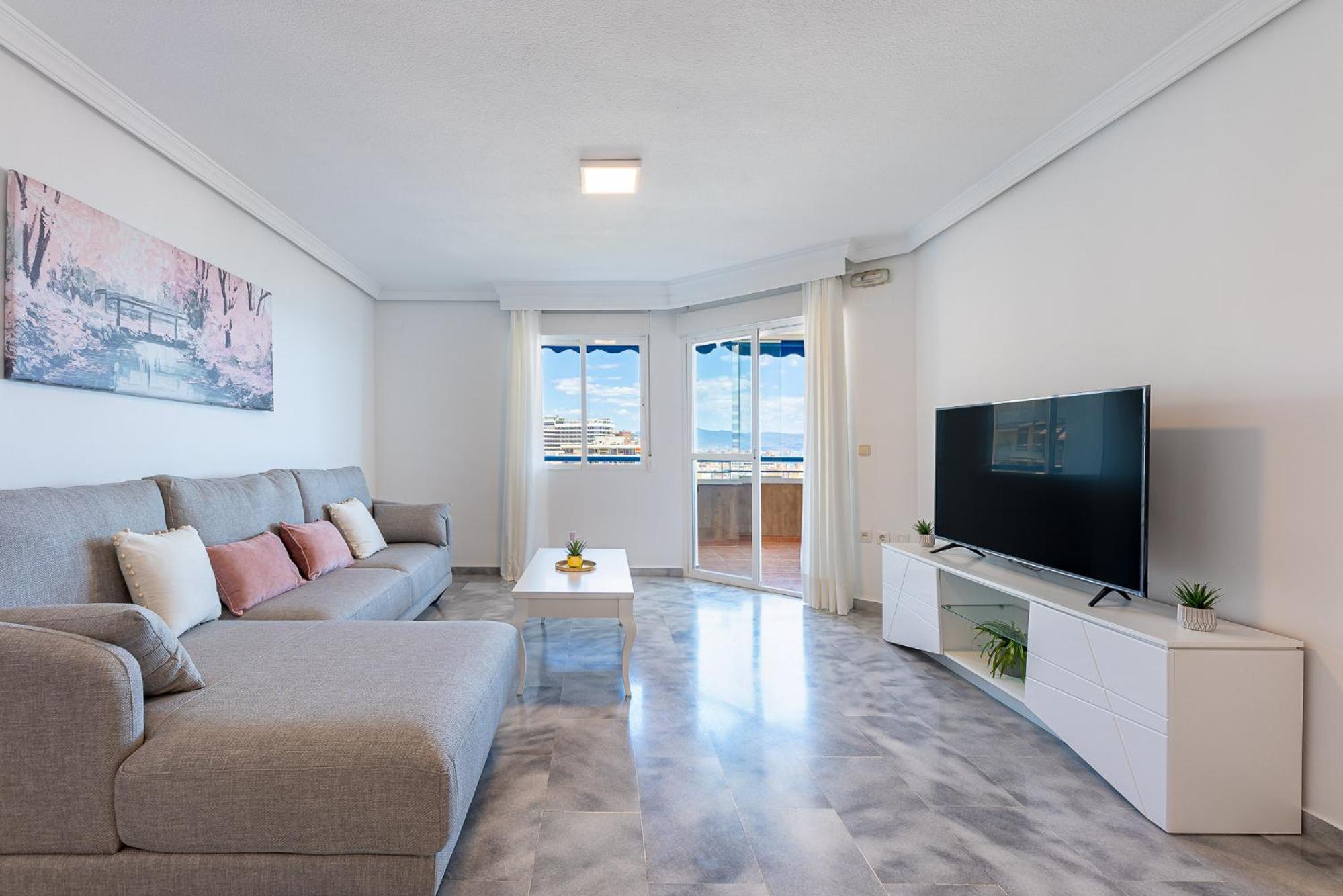 Apartamento con vista al mar