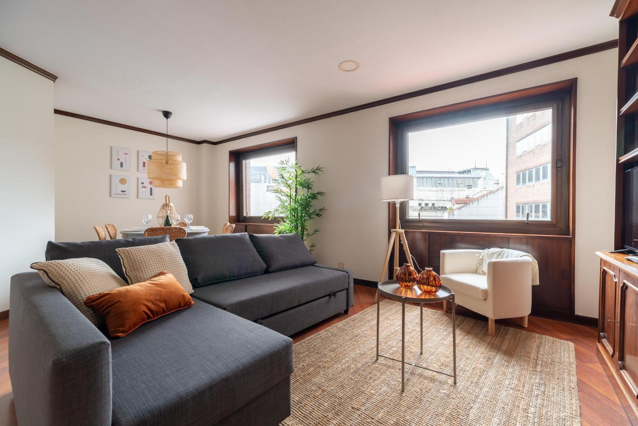 Apartamento de dos habitaciones