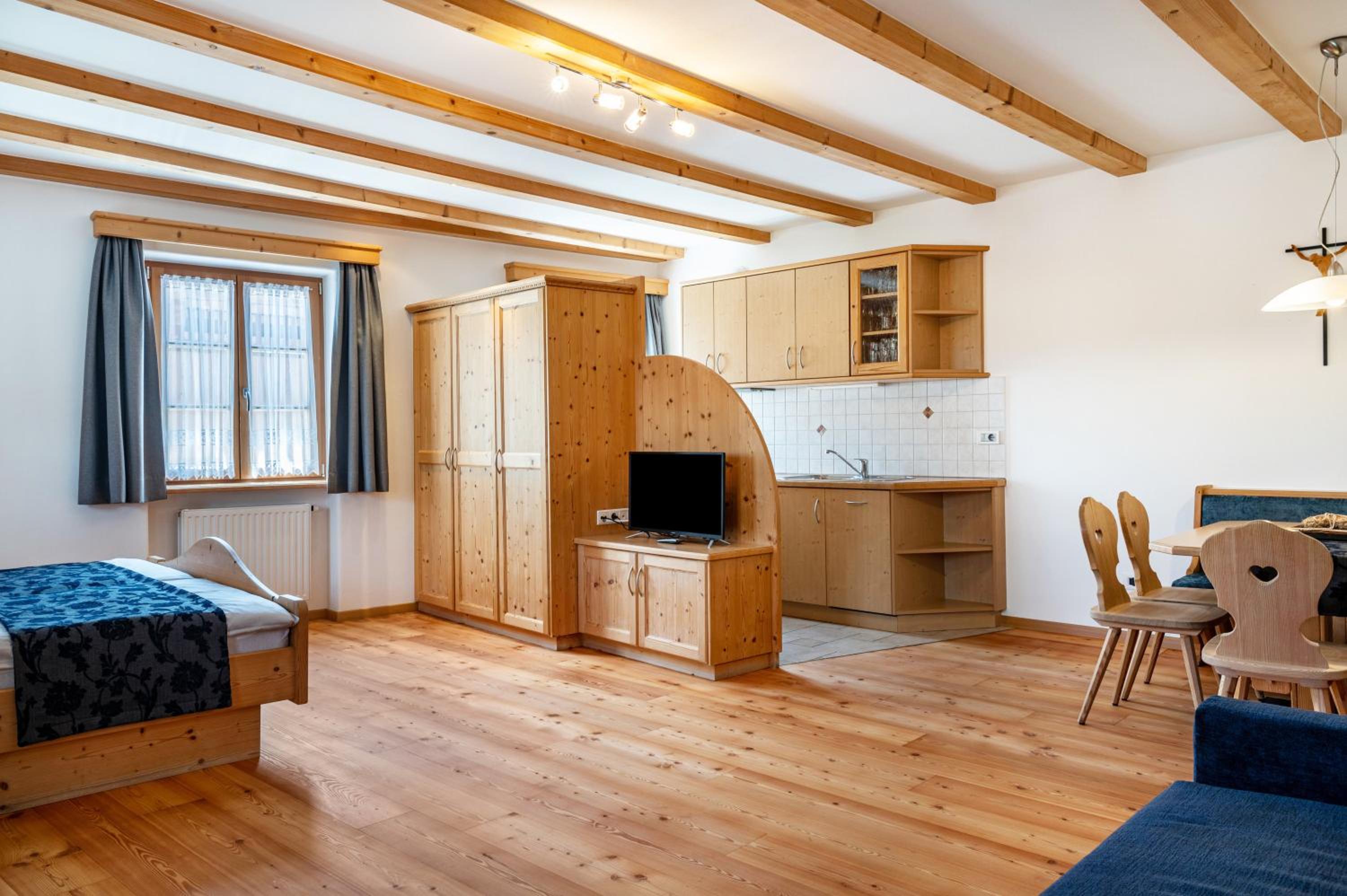 One-Bedroom Apartment with Garden View