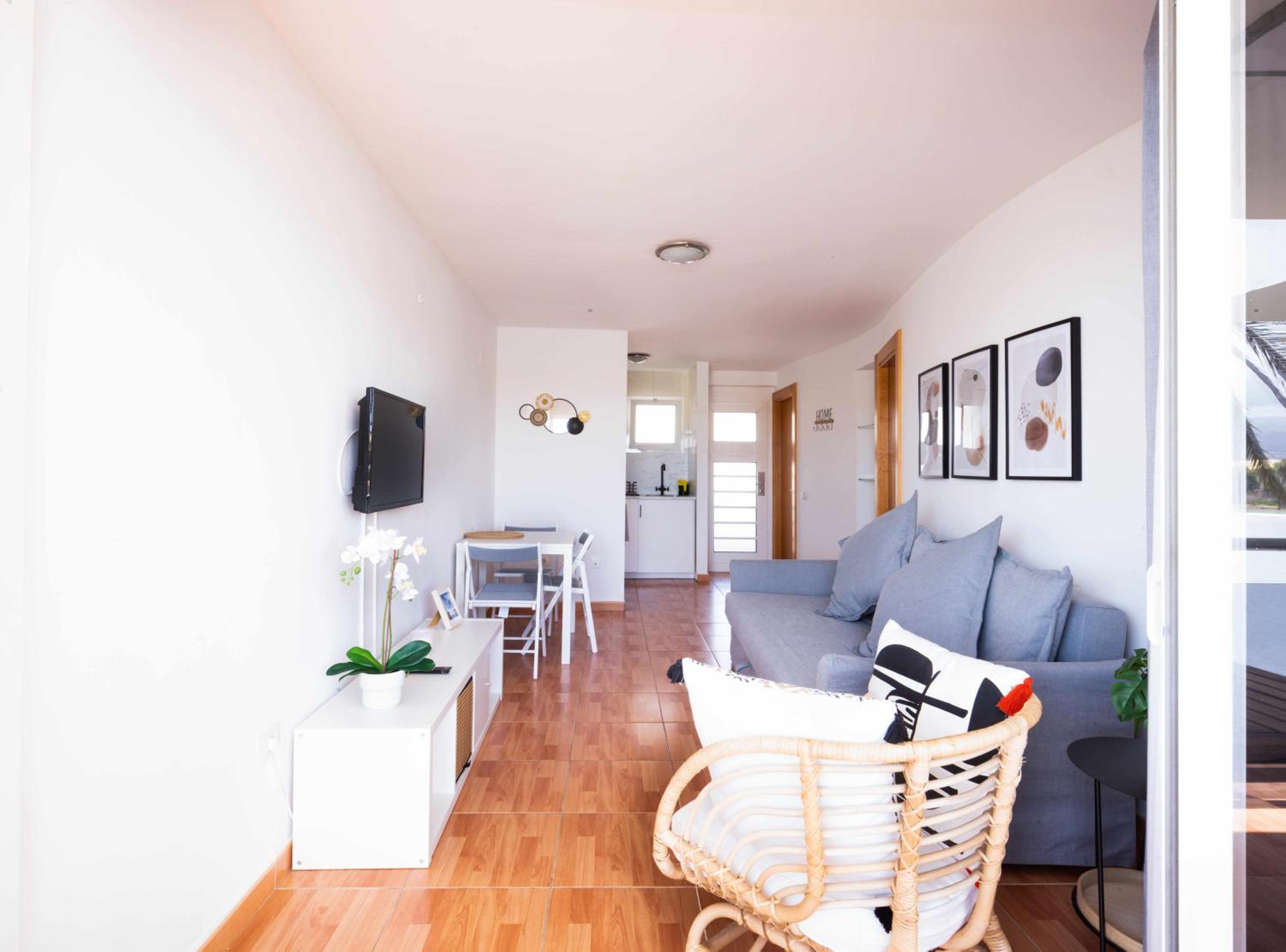 Apartamento con vista al mar