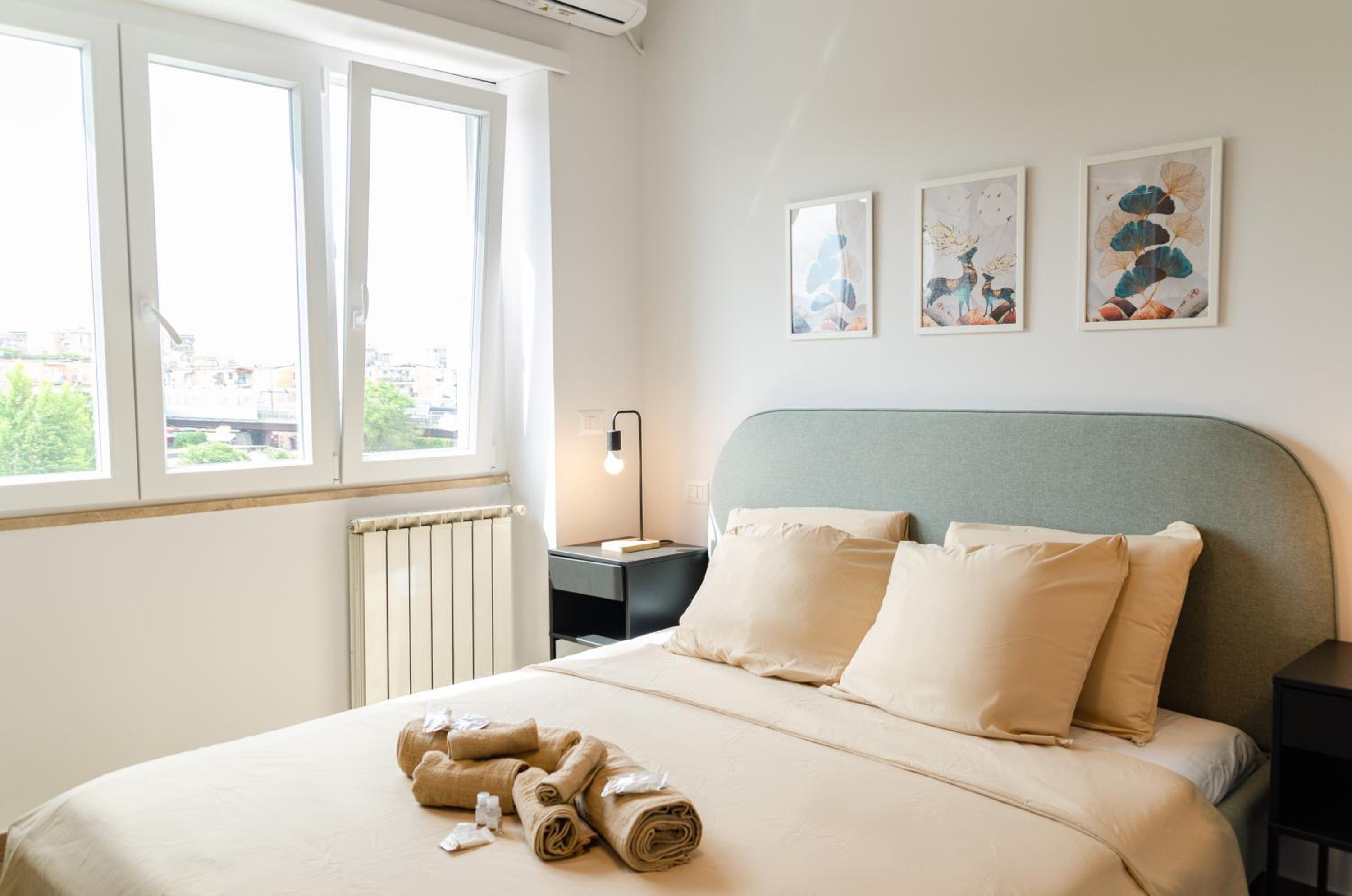 Two-Bedroom Apartment with Balcony