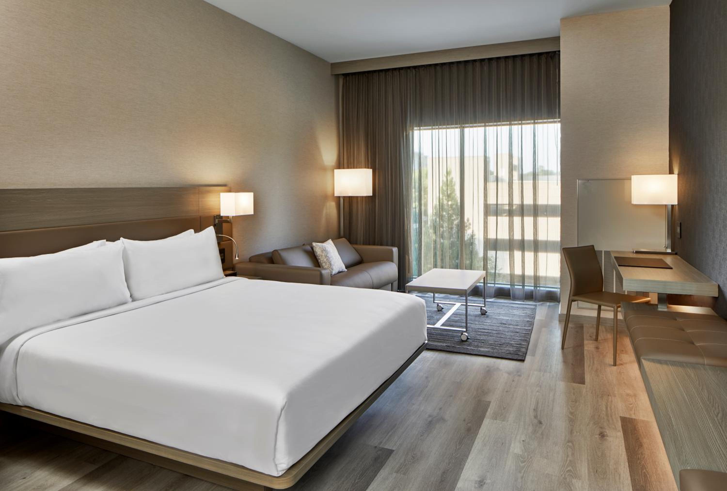 King Room with Sofa Bed and Roll-In Shower - Mobility and Hearing Accessible