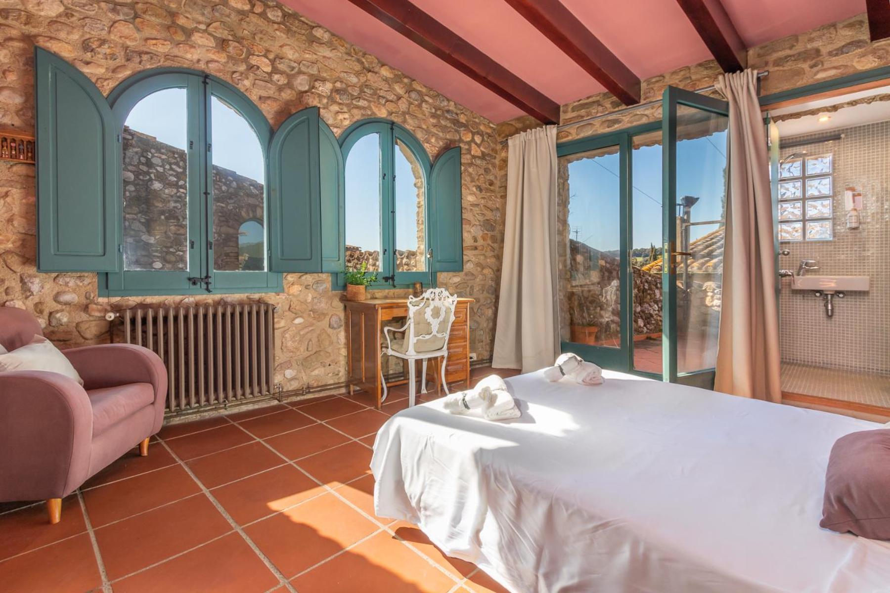 Villa con vistas al jardín