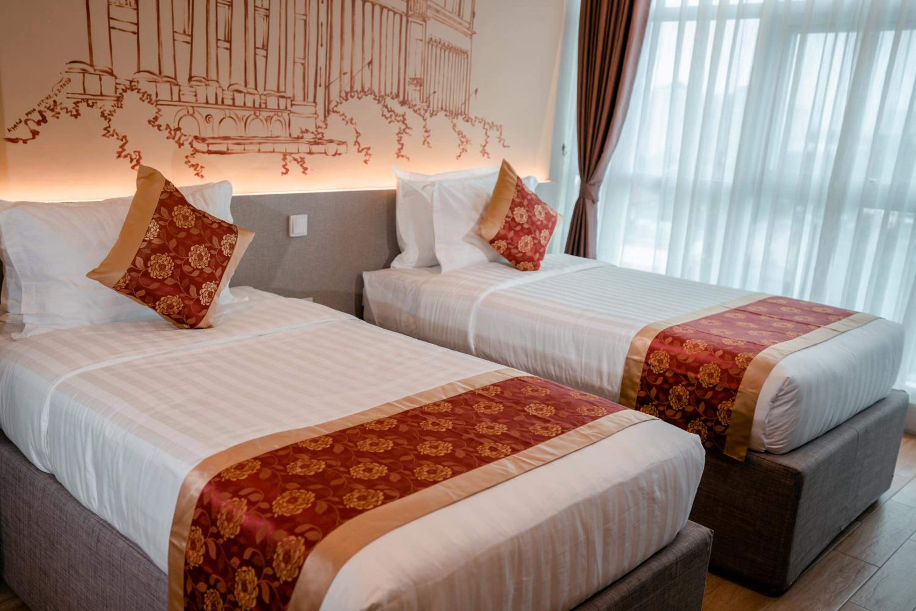Twin Room with City View photo 3