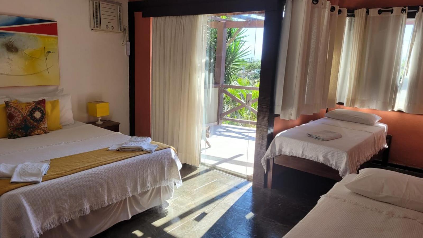 Quadruple Room with Sea View